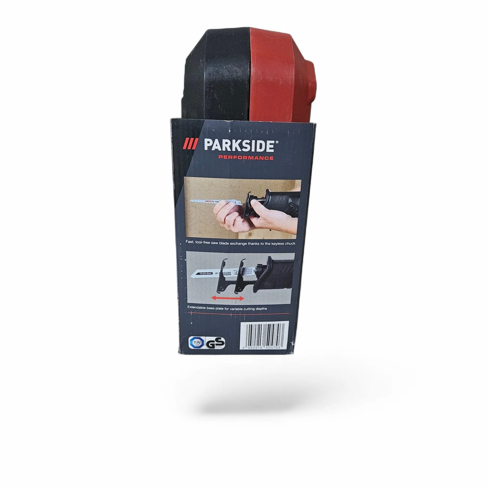 Parkside PERFORMANCE akumulatorowa piła szablasta PSSAP 20-Li X20V, LED, bezstopniowa, bezszczotkowa (w walizce transportowej, bez akumulatora i ładowarki)