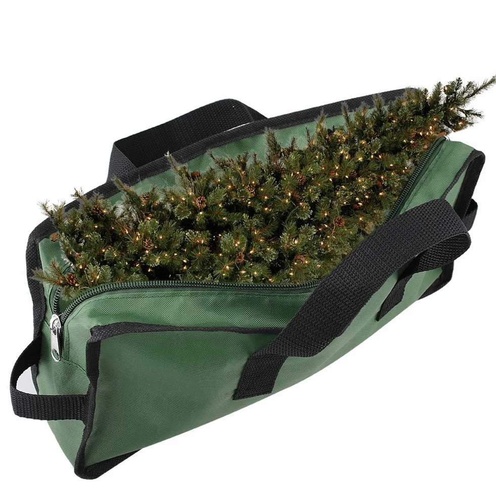 Torba do przechowywania choinki bożonarodzeniowej, Torba na sztuczną choinkę bożonarodzeniową Pudełko do przechowywania Xmas Przenośna składana do przechowywania choinki Xmas Akcesoria domowe