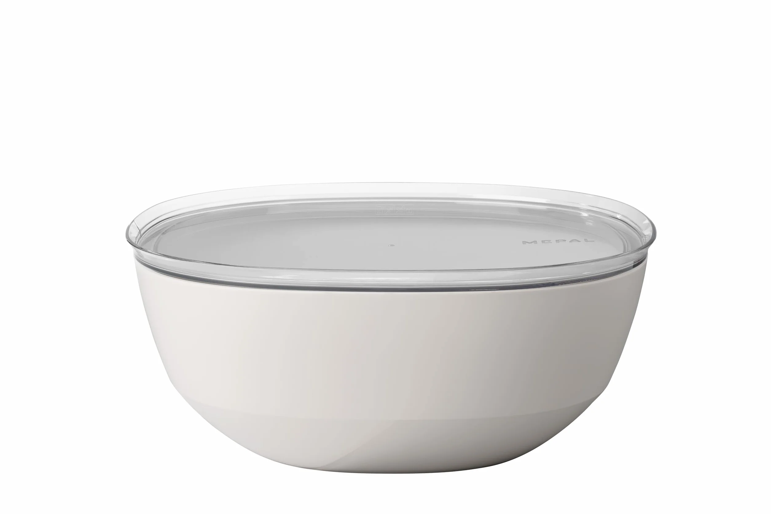 Mepal Serving bowl Silueta 5.0 l with lid Nordic white