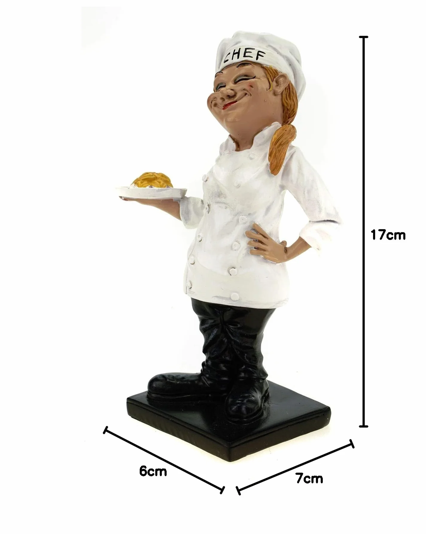 Vogler 841-2380 Funny Life Pasta a la Chef figurka szefa kuchni
