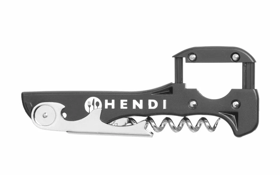 HENDI Otwieracz barmański Profi Line | 3-funkcyjny | 37x130x(H)14mm