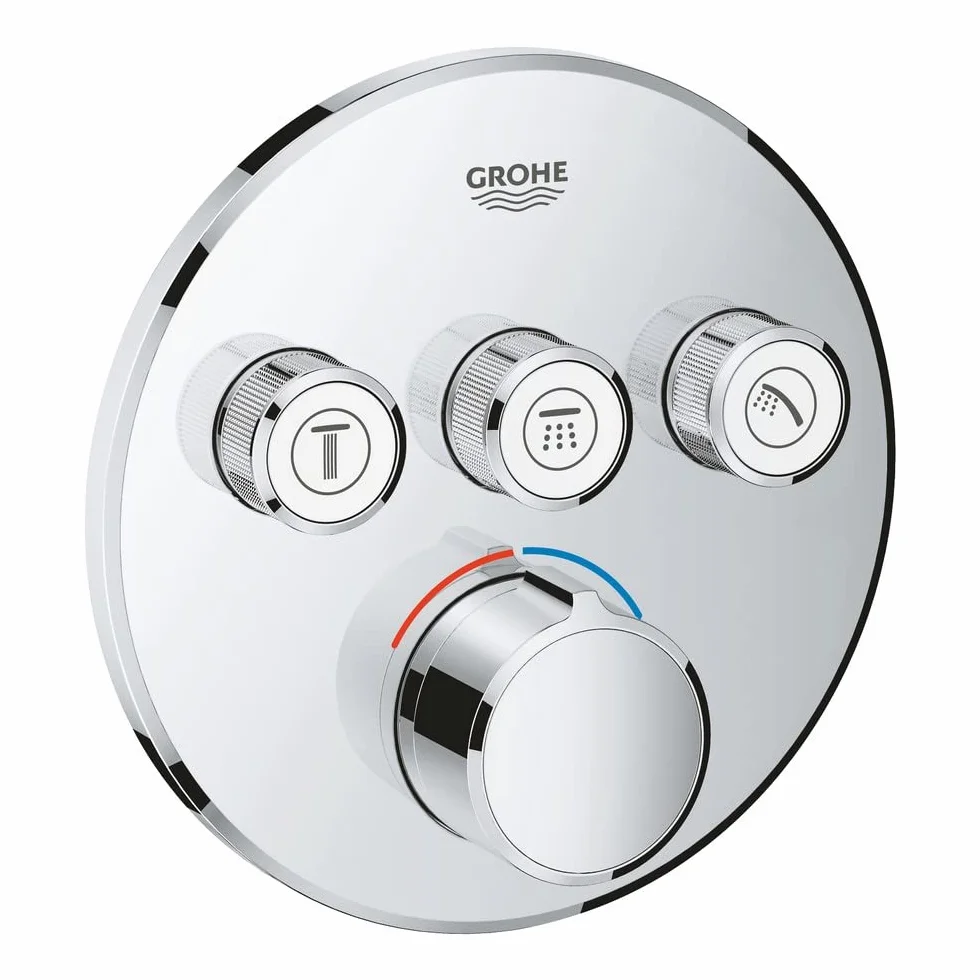 GROHE SmartControl Bateria podtynkowa do obsługi trzech wyjść wody