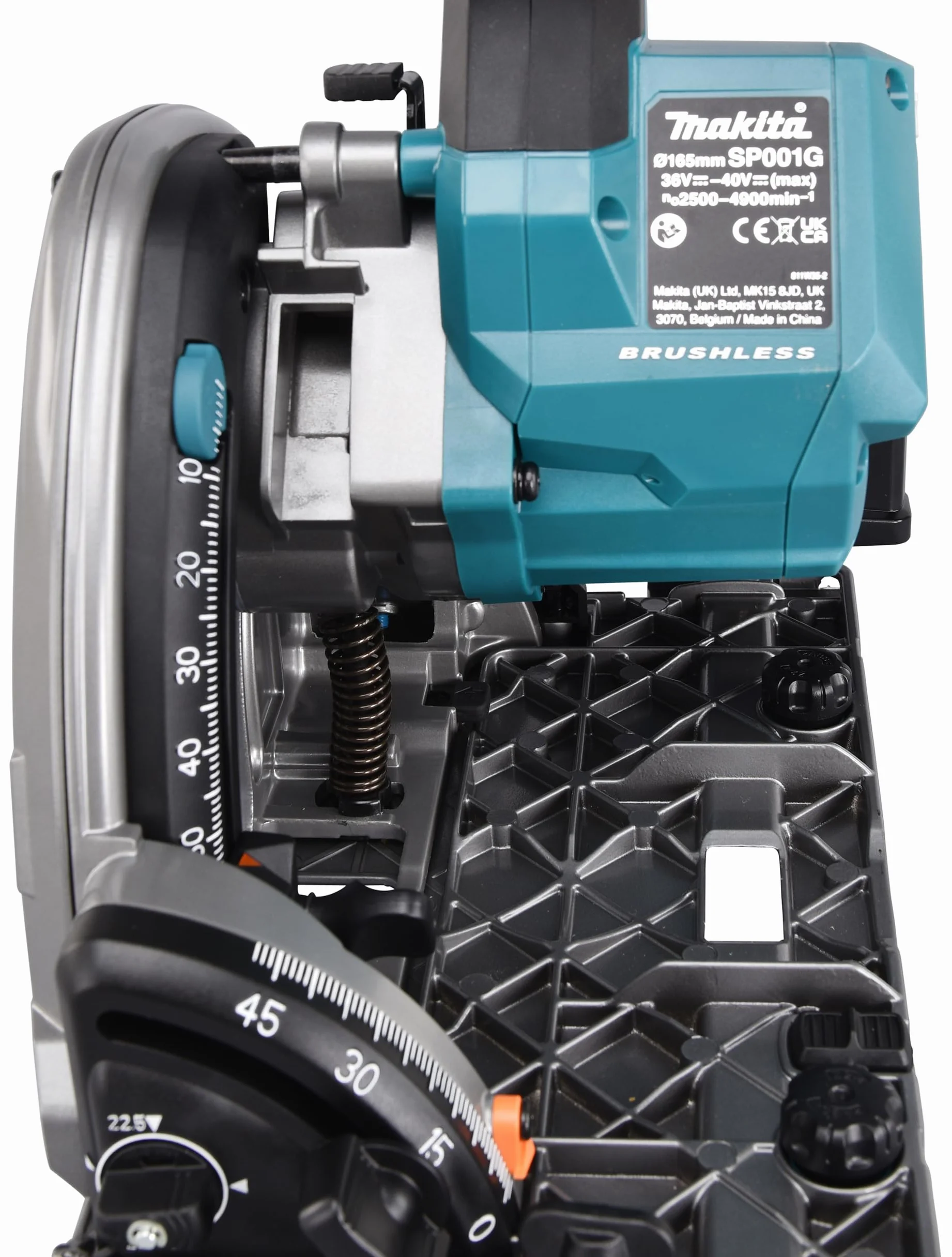 Makita SP001GZ03 Akumulatorowa Piła Zanurzeniowa 56 mm, 40 V maks., Bez Akumulatora, bez Ładowarki, w Makpac