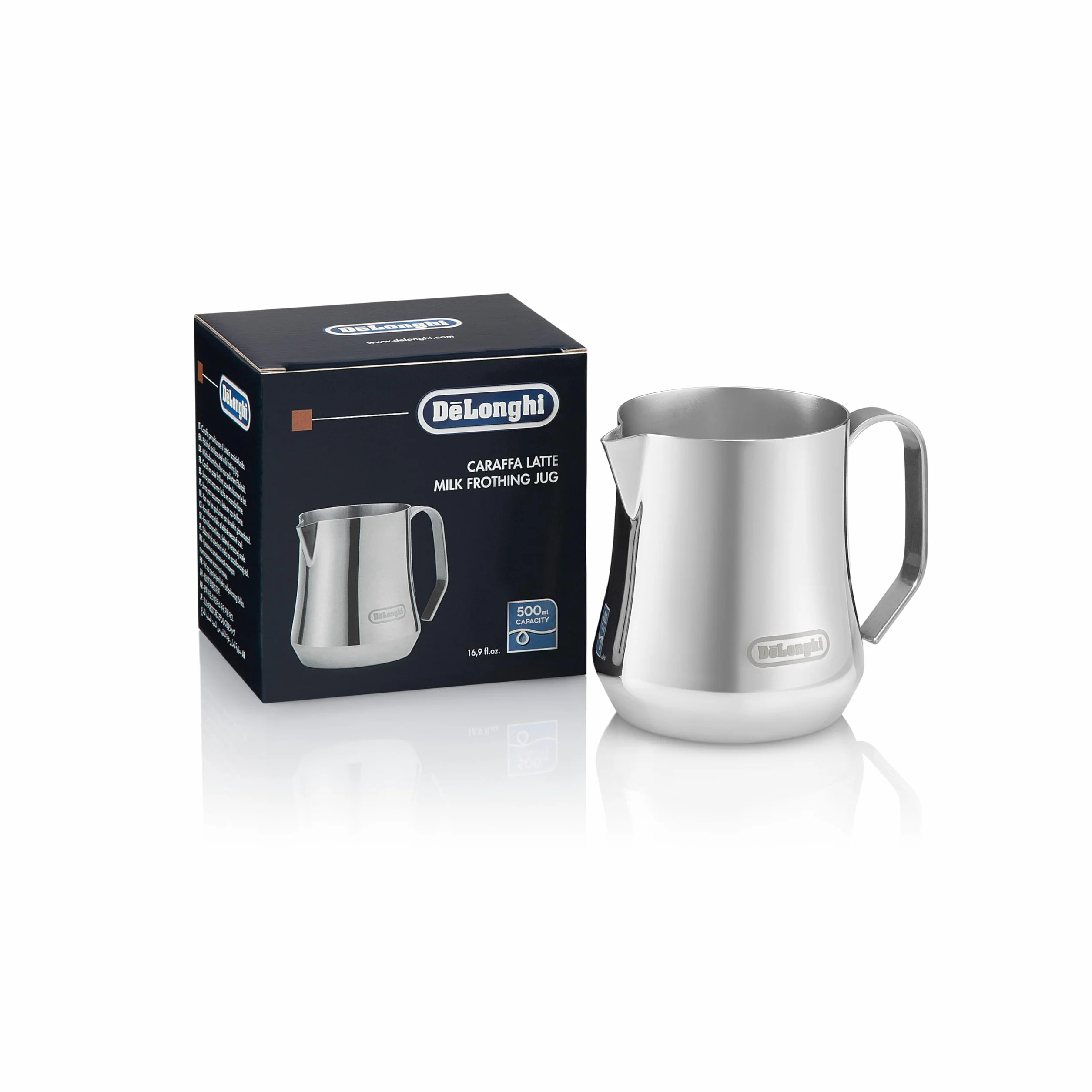 De'Longhi Dzbanek do spieniania mleka ze stali nierdzewnej 481 g DLSC069