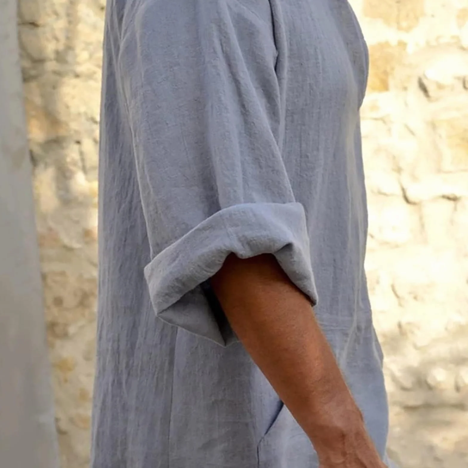 Szlafrok Spa Szlafroki Męskie Oddychająca Cienka Piżama W Stylu Arabskim Piżamy Domowe Bathrobe