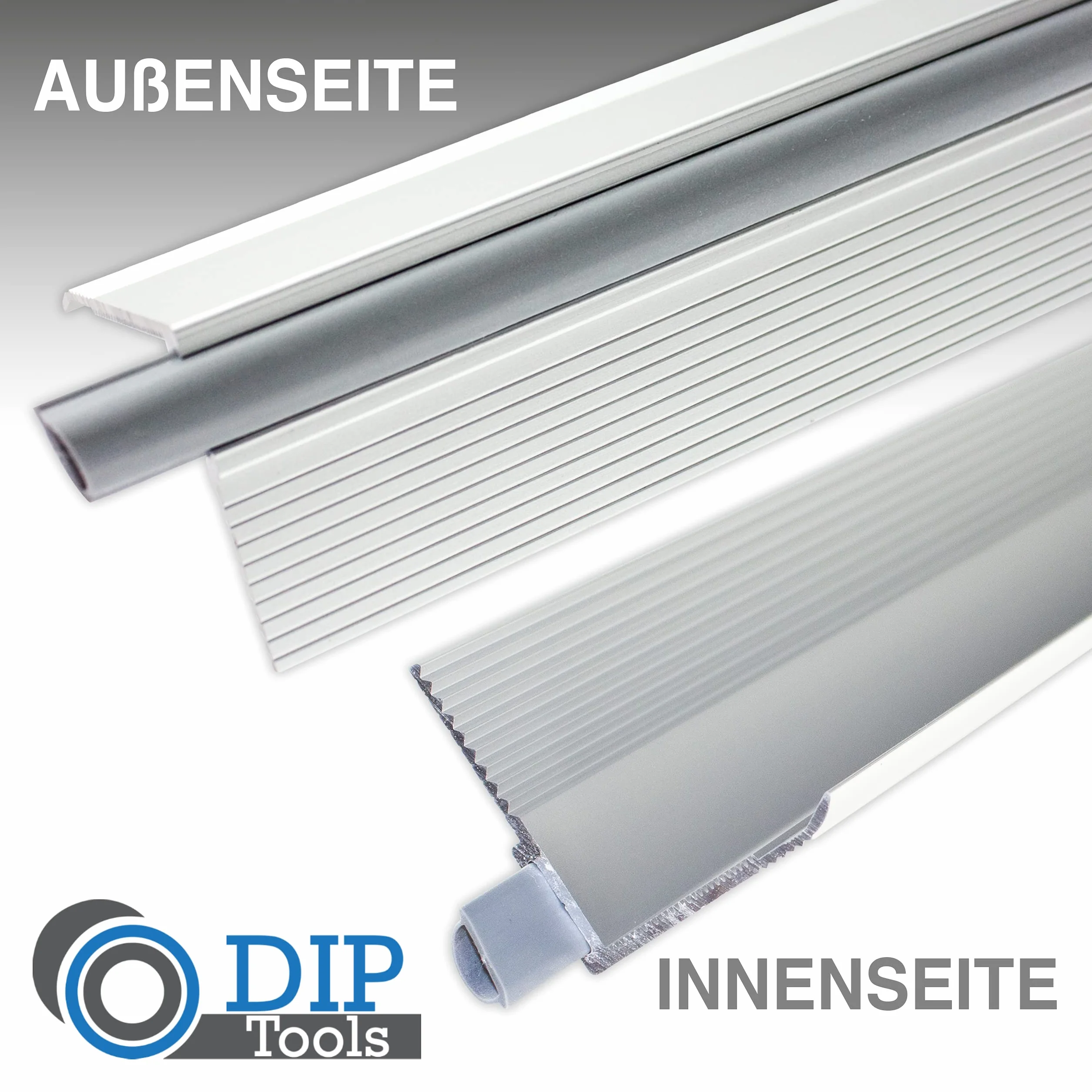 Wysokiej jakości aluminiowy próg kątowy – uszczelka do drzwi samoprzylepna – stoper do drzwi 100 cm – stoper przeciągów