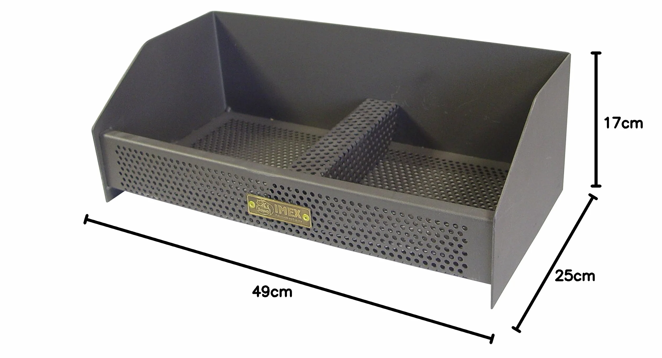 Imex El-Zorro 71417 koszyk płyta kuchenna pellet, 49 x 25 x 17 cm