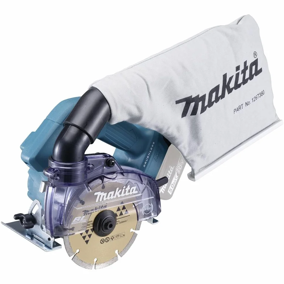 Makita DCC500Z 18V Li-ion LXT Bezszczotkowy Frez Tarczowy 125 mm – Baterie i Ładowarka Nie Są Dołączone