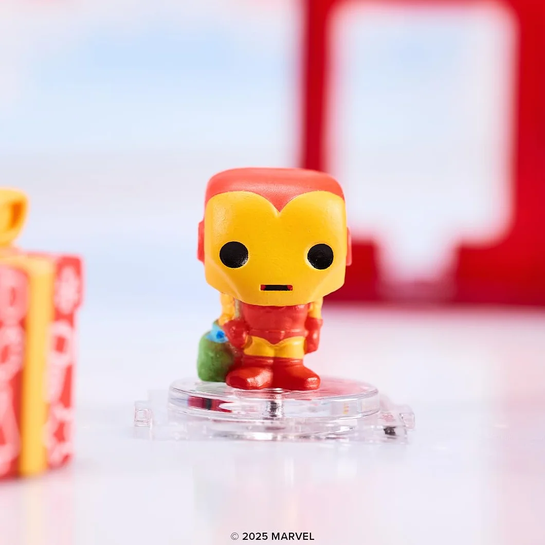 Funko Bitty Pop! Kalendarz odliczający: Marvel Comics - kalendarz adwentowy - 24 dni niespodzianek - minifigurka z winylu do kolekcji - tajemnicze pudełko, pomysł na prezent, na Boże Narodzenie