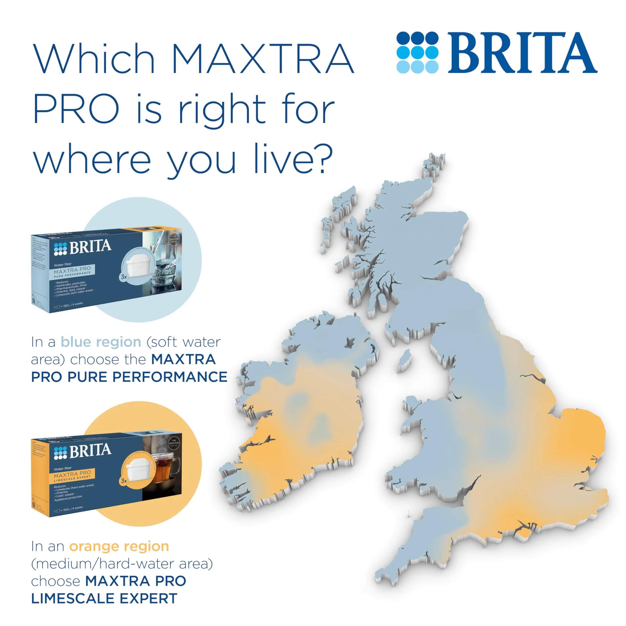 Brita Maxtra Pro Filtr do Wody, Biały, 6 szt.