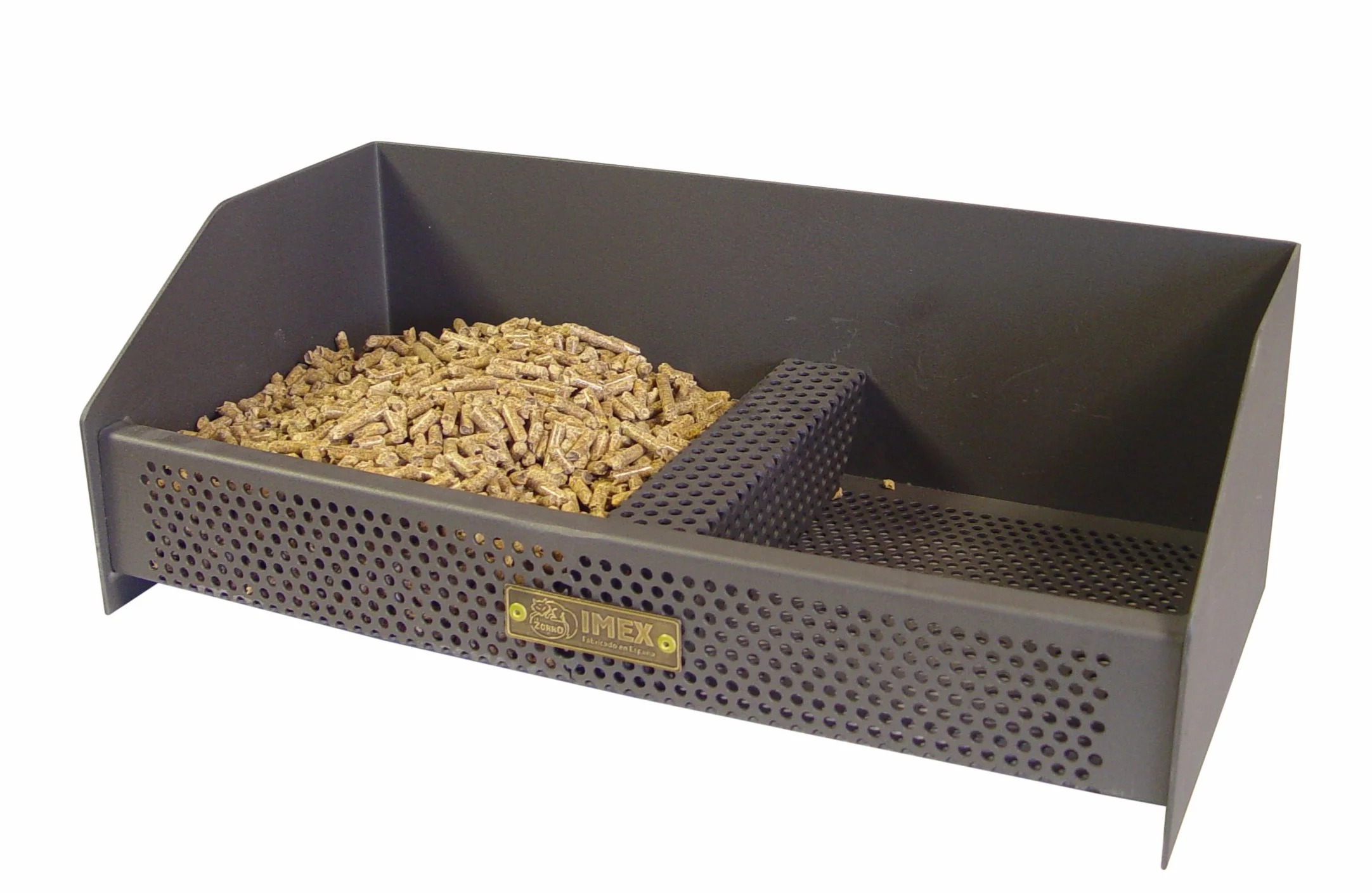 Imex El-Zorro 71417 koszyk płyta kuchenna pellet, 49 x 25 x 17 cm
