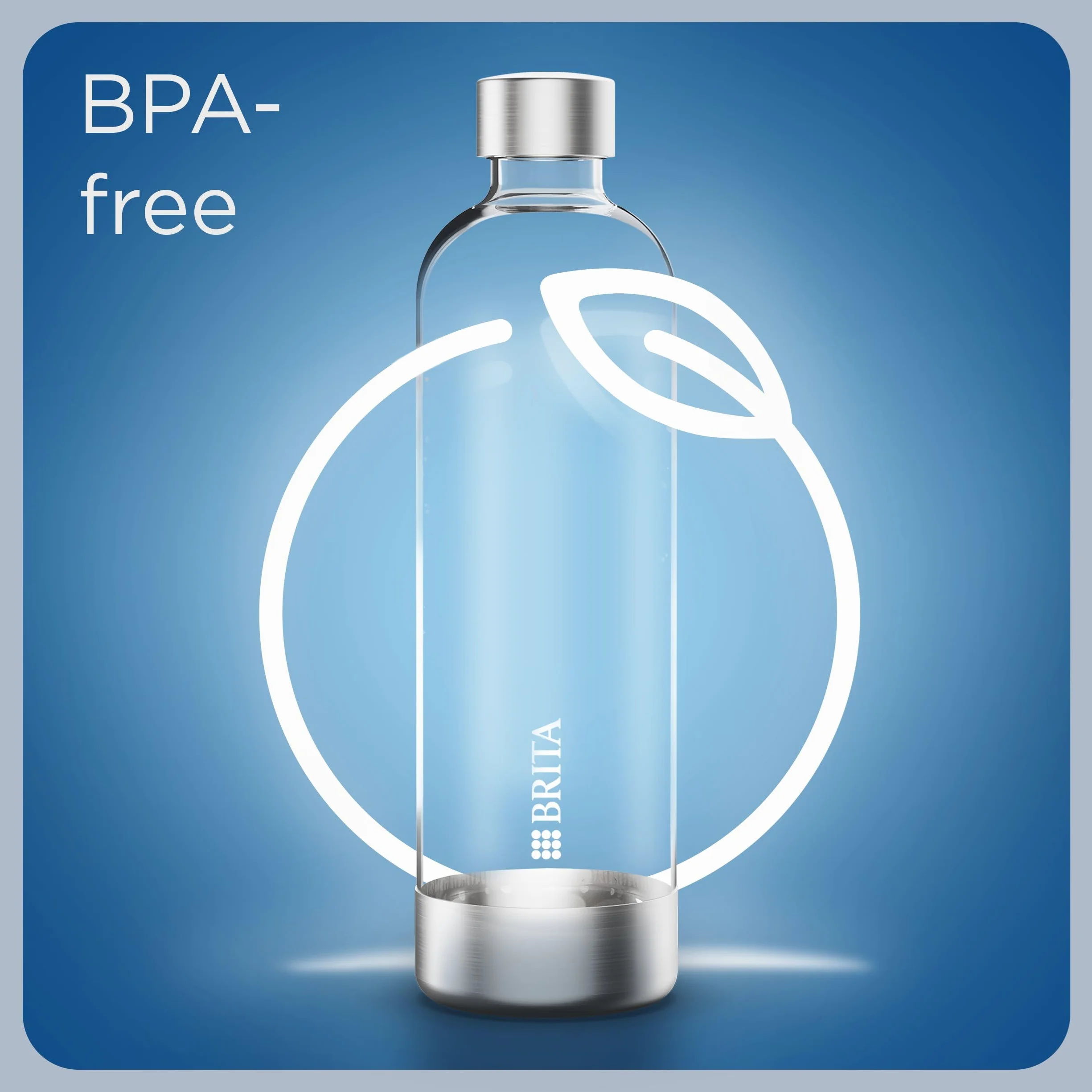 Butelki do saturatora BRITA sodaONE, 2 szt., butelki PET bez BPA