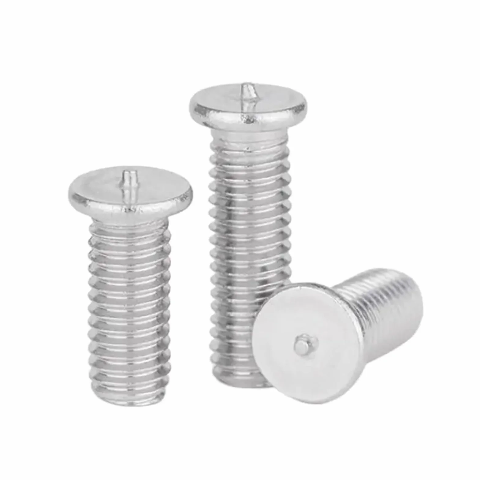 200 szt. Aluminiowa śruba do spawania kondensatorów M3/ M4/M5/M6/M8(M6x30mm)