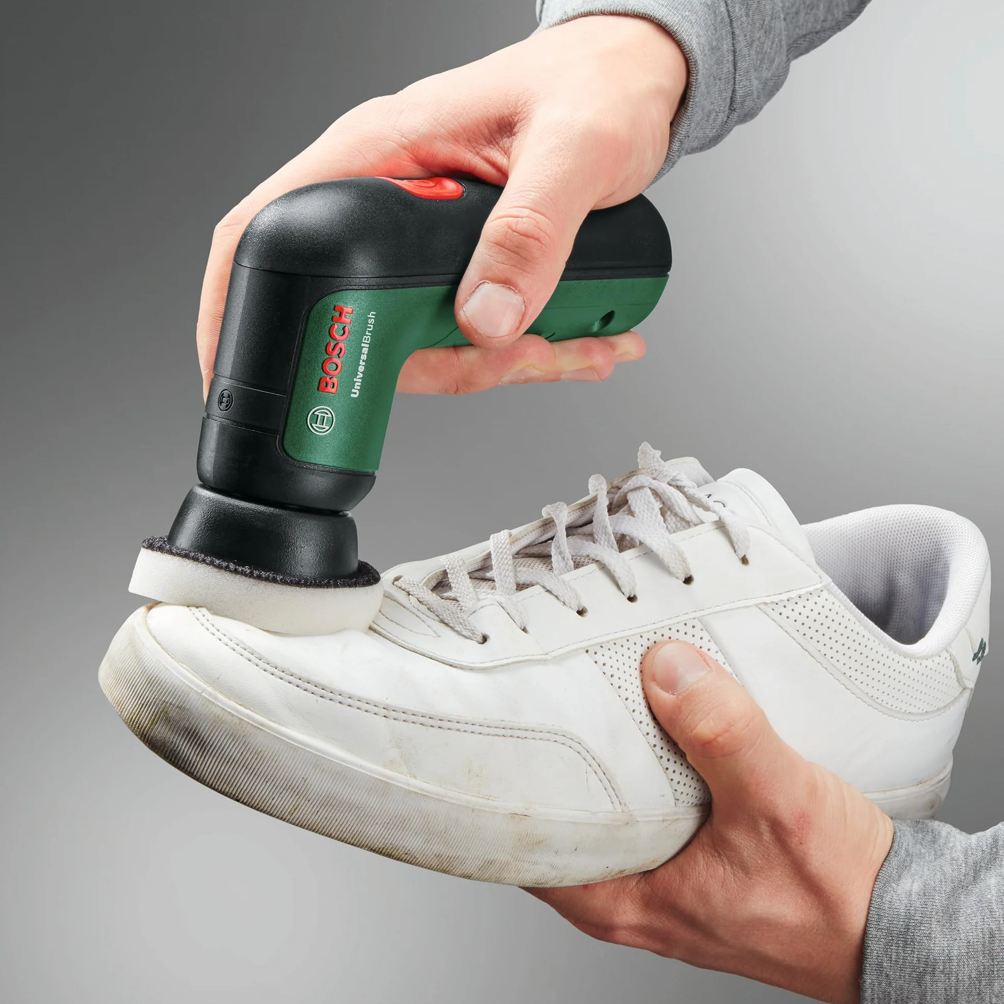 Bosch Home And Garden Melaminowa Podkładka z Gumką do Elektrycznej Szczotki Czyszczącej UniversalBrush, 3 Sztuki w Zestawie, w Opakowaniu Kartonowym