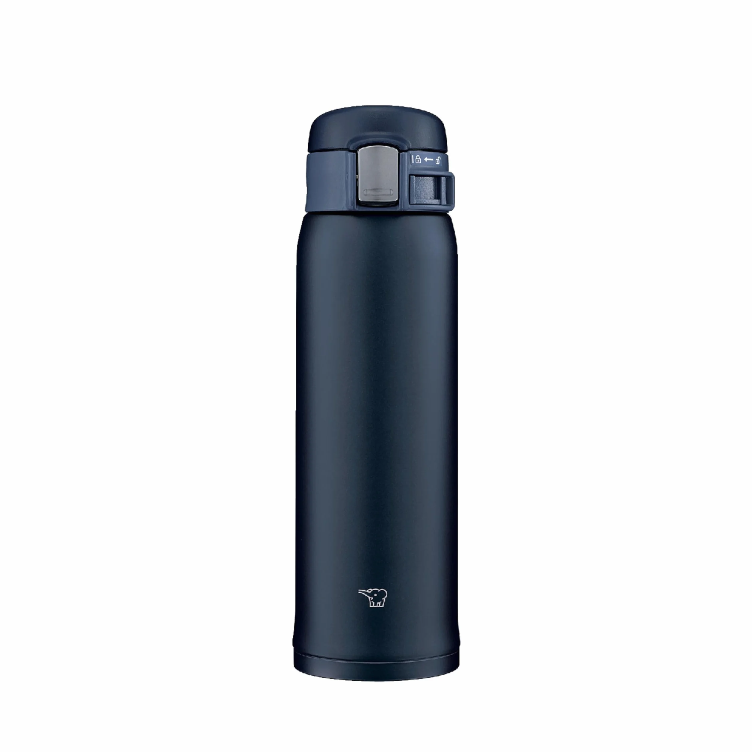 Zojirushi (ZOJIRUSHI) Butelka na wodę do bezpośredniego picia [otwieranie jednym dotknięciem] Kubek ze stali nierdzewnej 480 ml Granatowy SM-SF48-AD