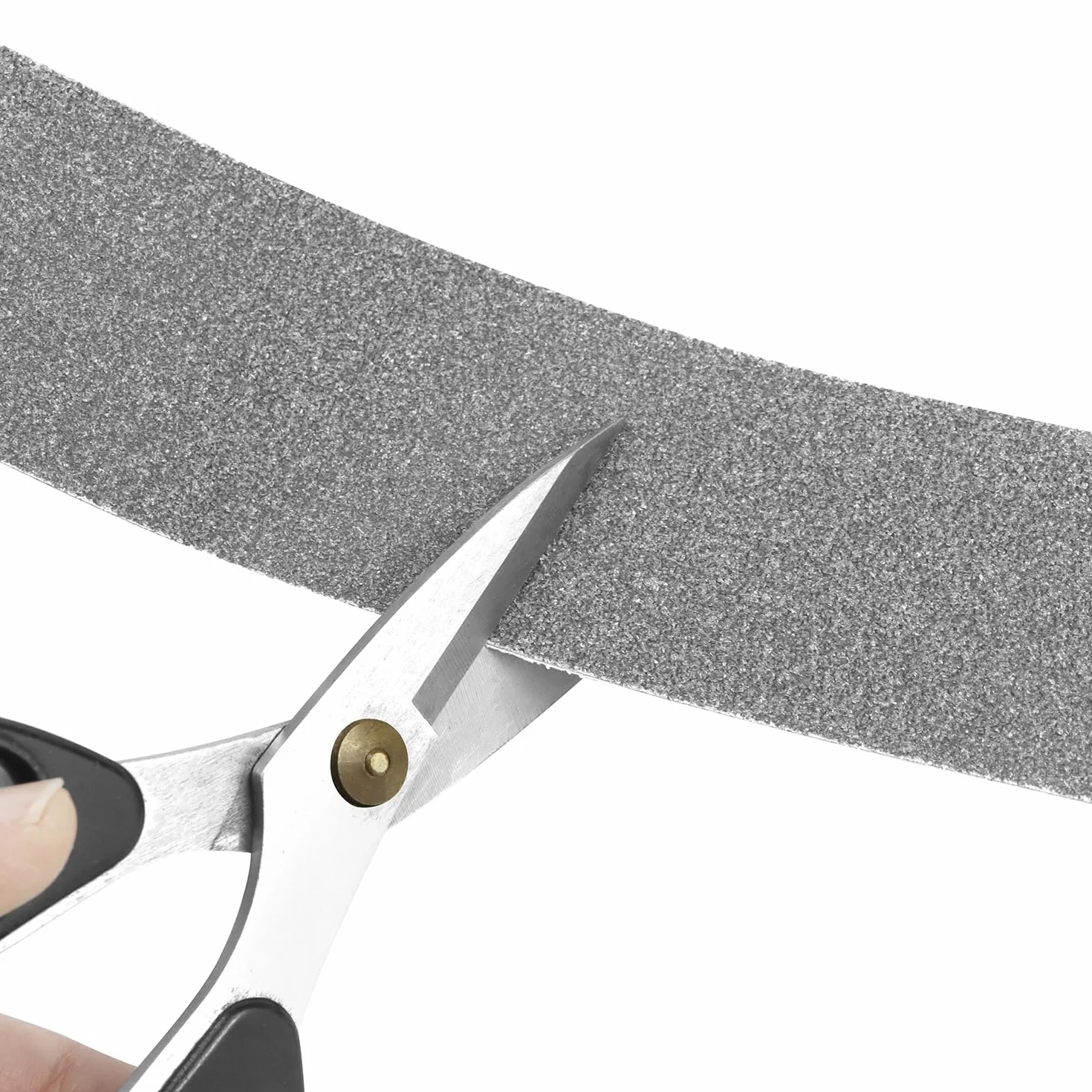 QWORK® 2 rolki szara taśma antypoślizgowa, 5 cm x 10 m/rolka mocna taśma na schody, do użytku wewnątrz i na zewnątrz