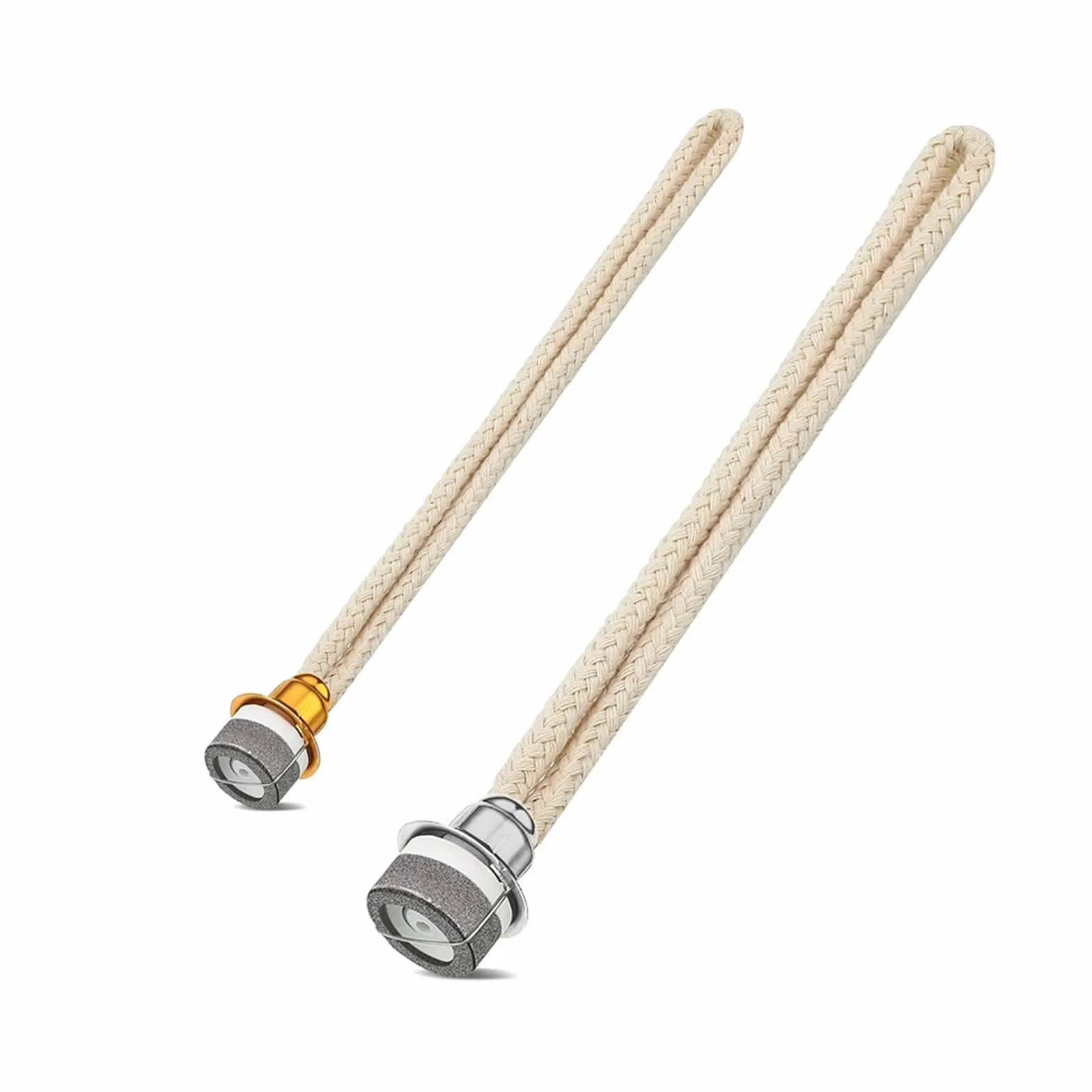 Zestaw 2 lamp olejowych, knot zapachowy z palnikiem katalitycznym, lampa zapachowa, lampa olejowa, zapasowy knot katalityczny, do poprawy powietrza w pomieszczeniach, aromaterapia 13-18 mm