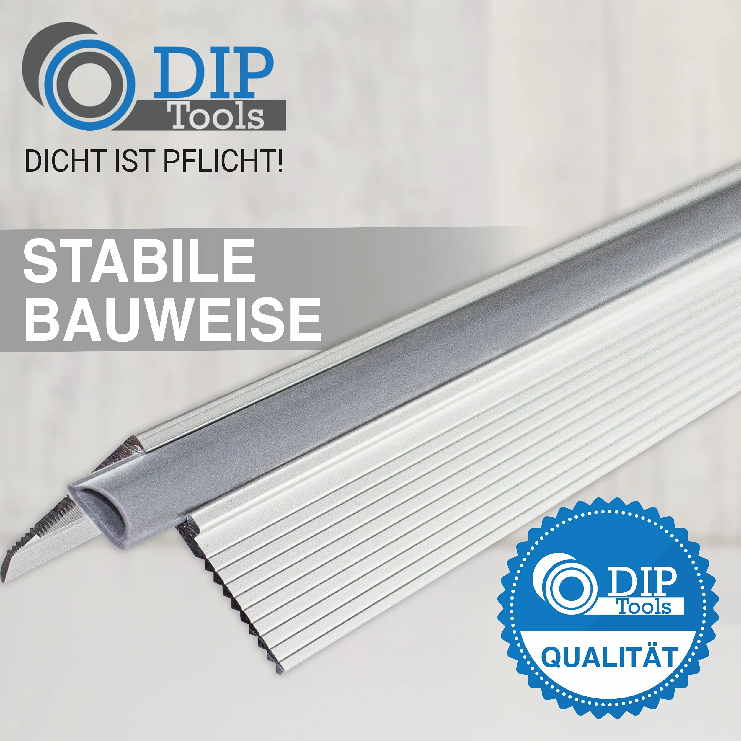 Wysokiej jakości aluminiowy próg kątowy – uszczelka do drzwi samoprzylepna – stoper do drzwi 100 cm – stoper przeciągów