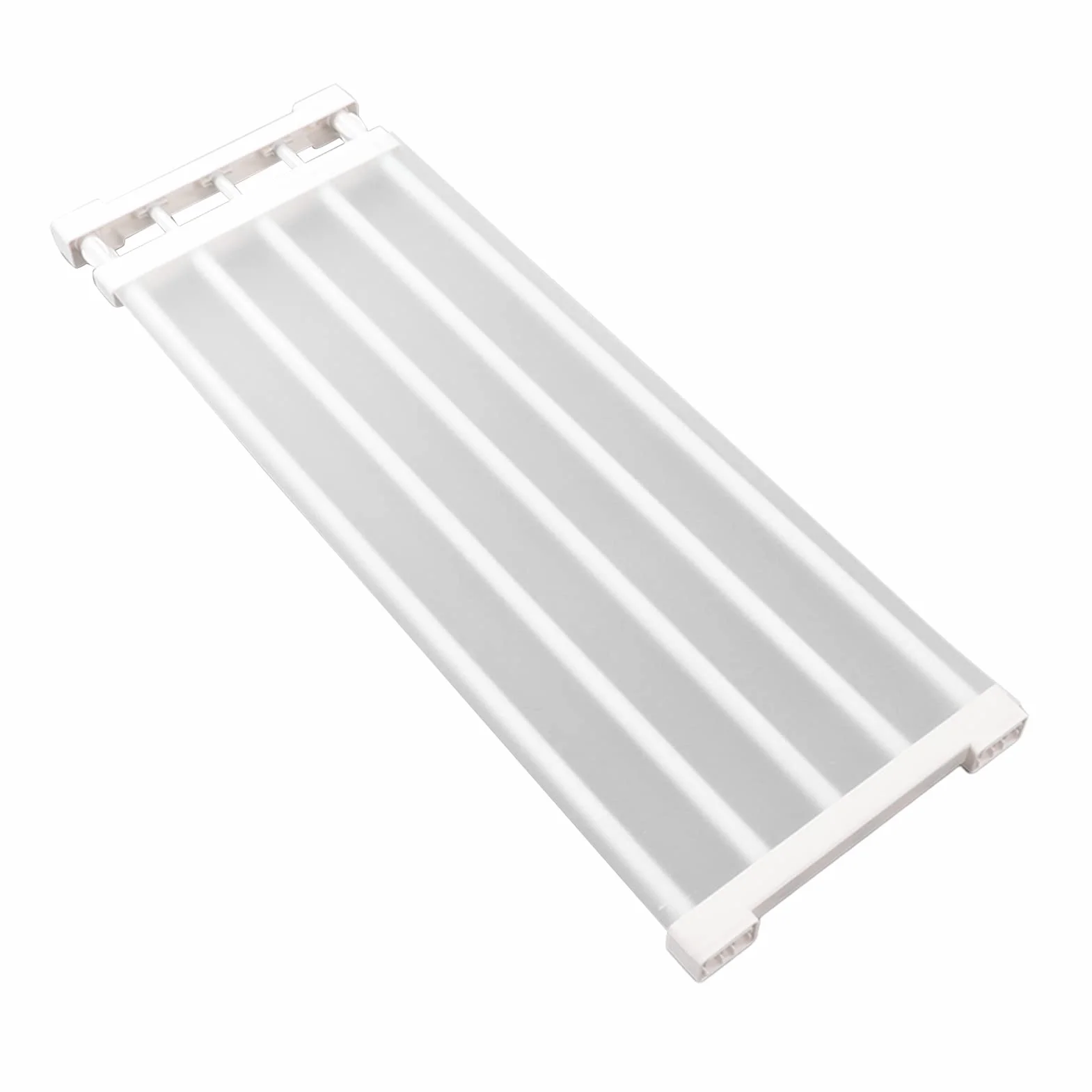 Luqeeg Półka Napinana do Szafy, Rozszerzalna, Długość 75-120 cm / 29,5-47,2 cala