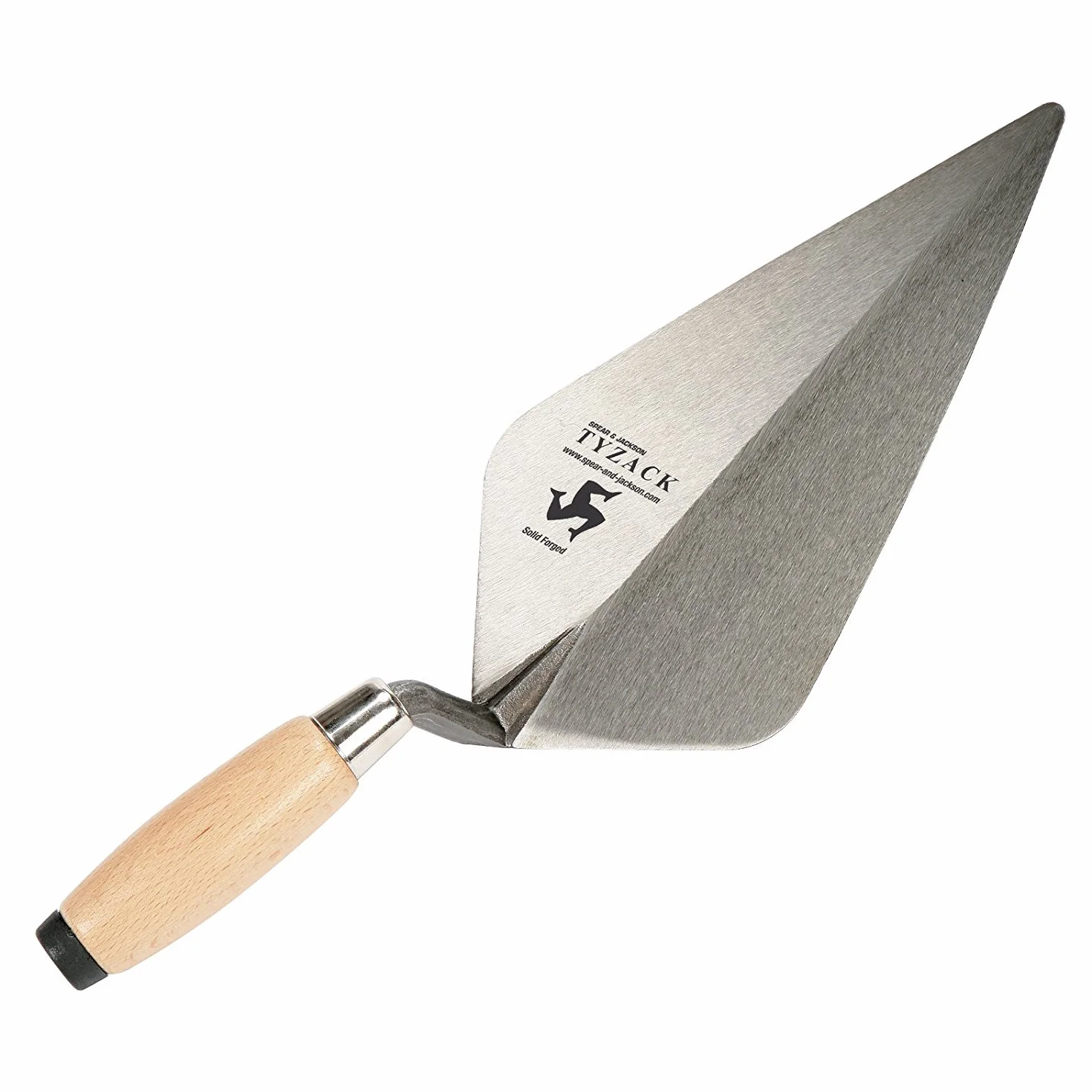 Spear & Jackson 10110V Tyzack Kielnia murarska ze stopką o szerokości 10" (25,4 cm), z drewnianym uchwytem