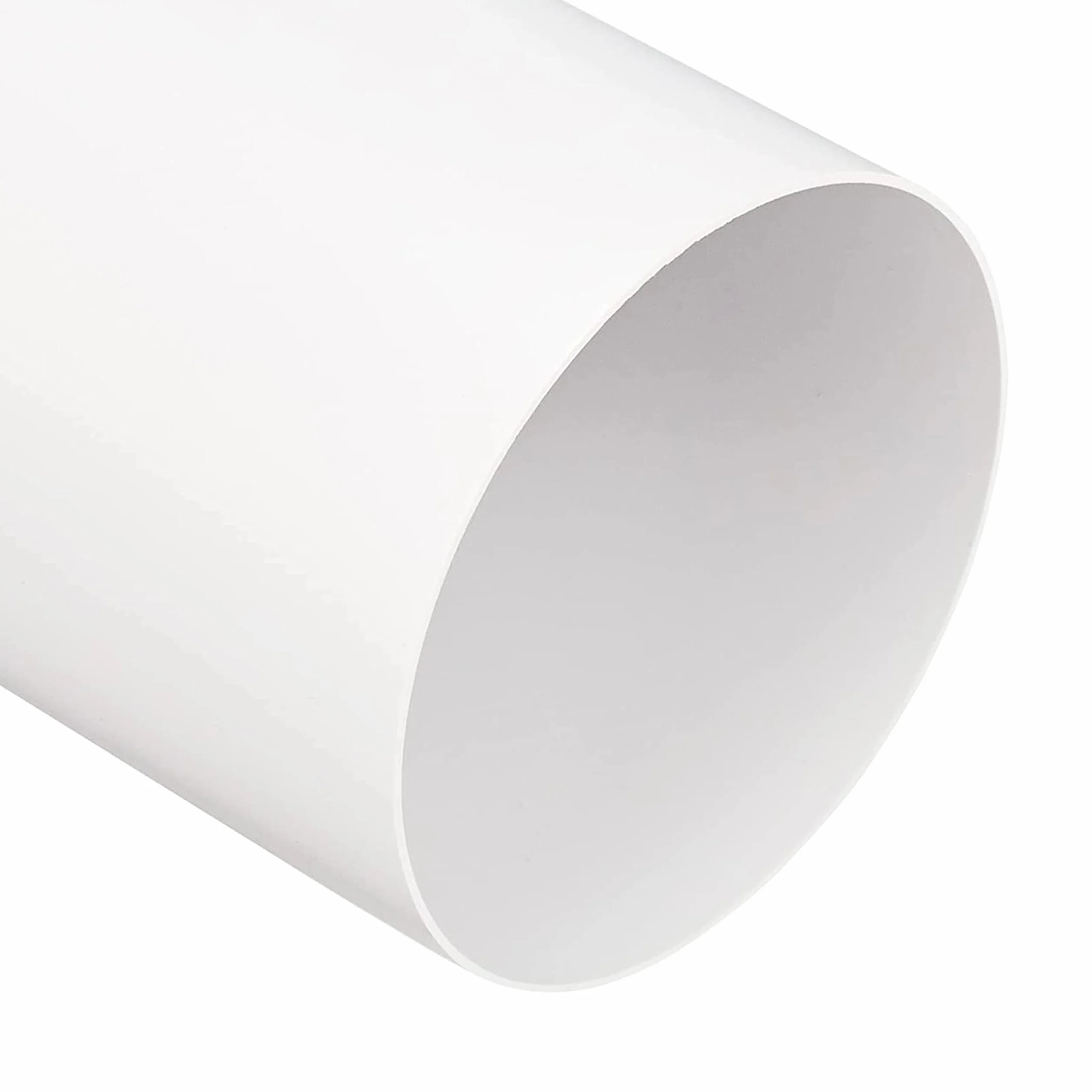 MKK Rura wentylacyjna Ø 100 mm, długość 0,5 m, z tworzywa sztucznego ABS, okrągły kanał wylotowy, kanał odprowadzający powietrze Ø 10 cm i 50 cm długości, system rur okrągłych