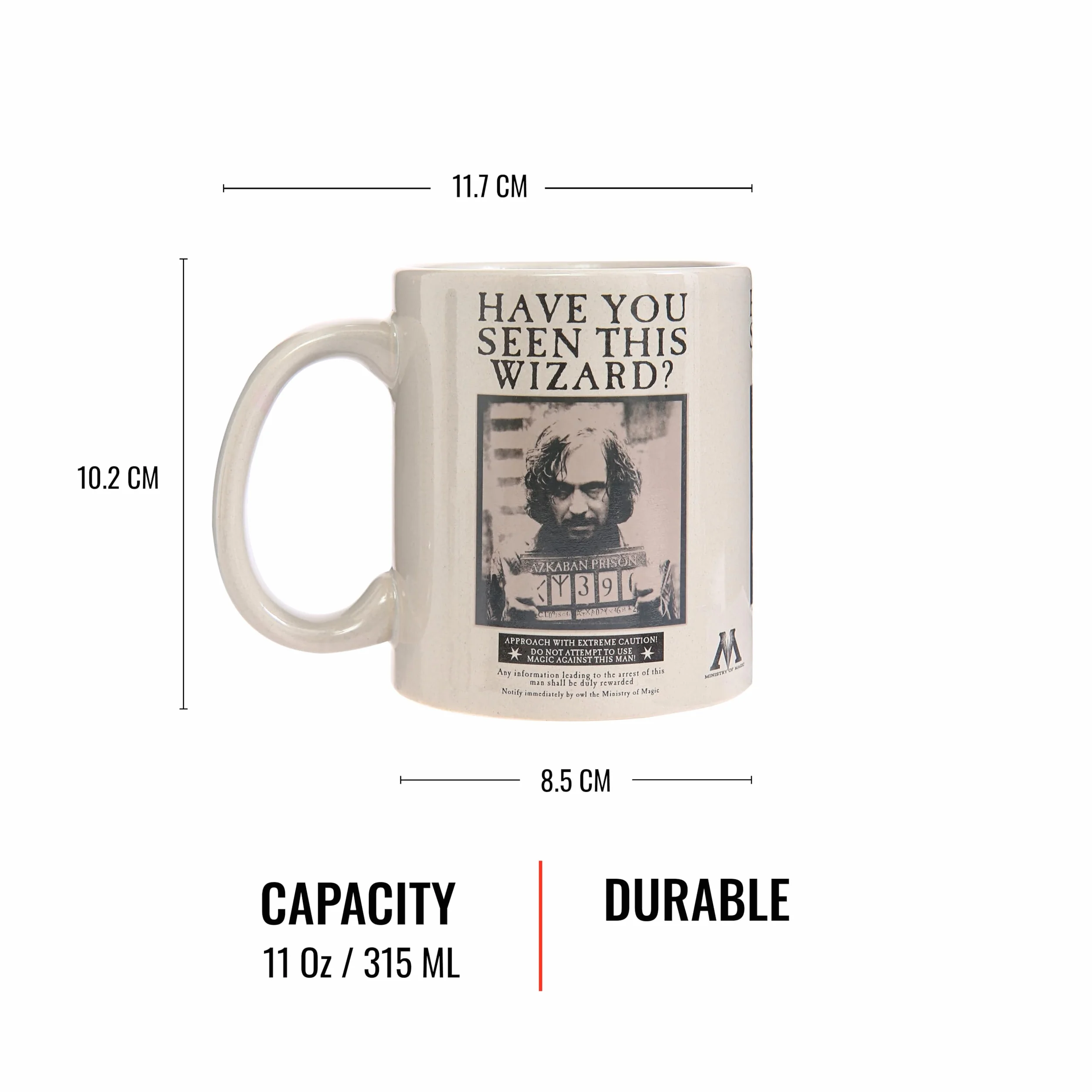 HARRY POTTER (WANTED SIRIUS BLACK) HEAT CHANGE MUG