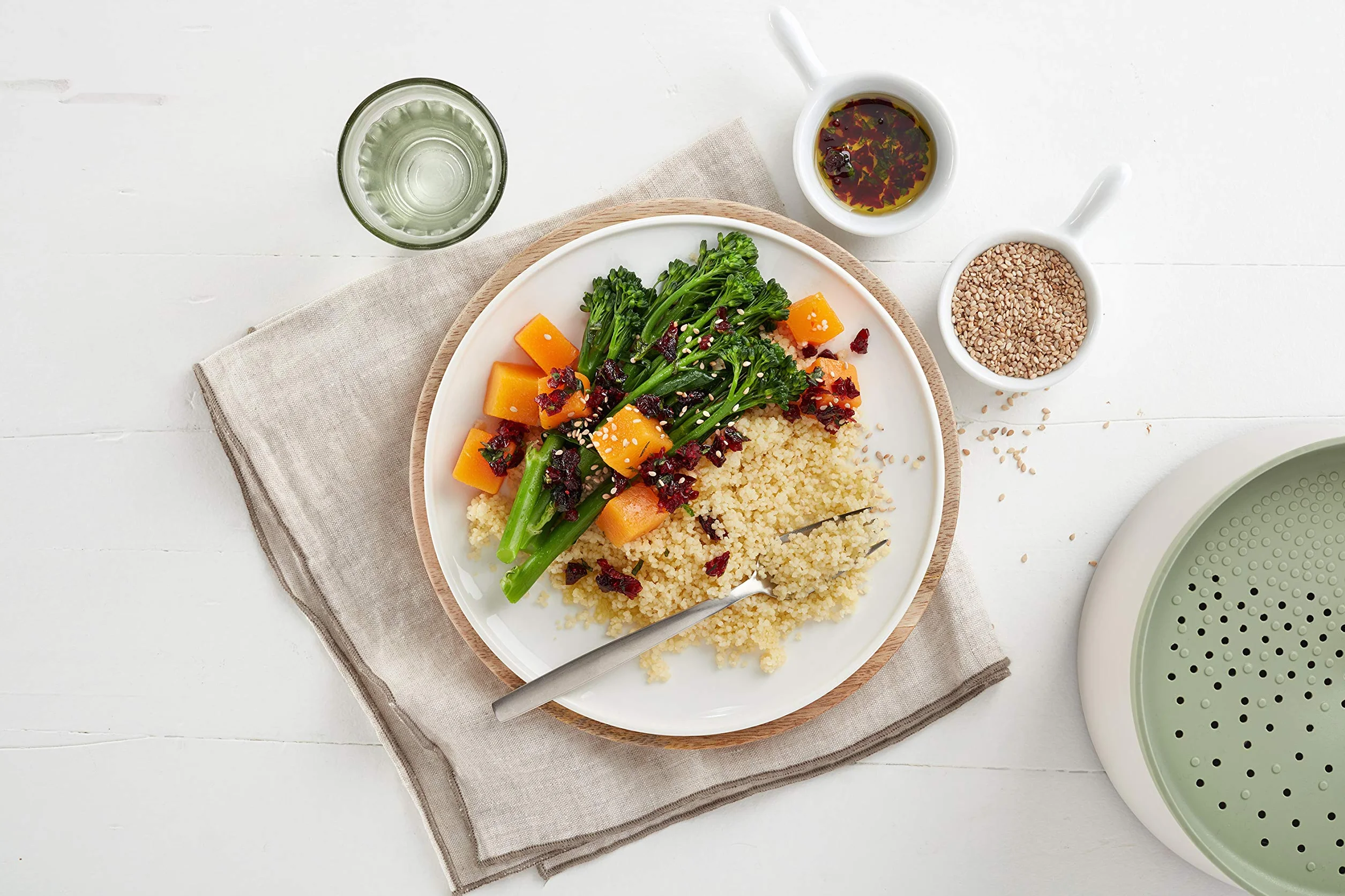 Lékué Quinoa, pojemnik do gotowania ryżu i płatków zbożowych, 1 litr