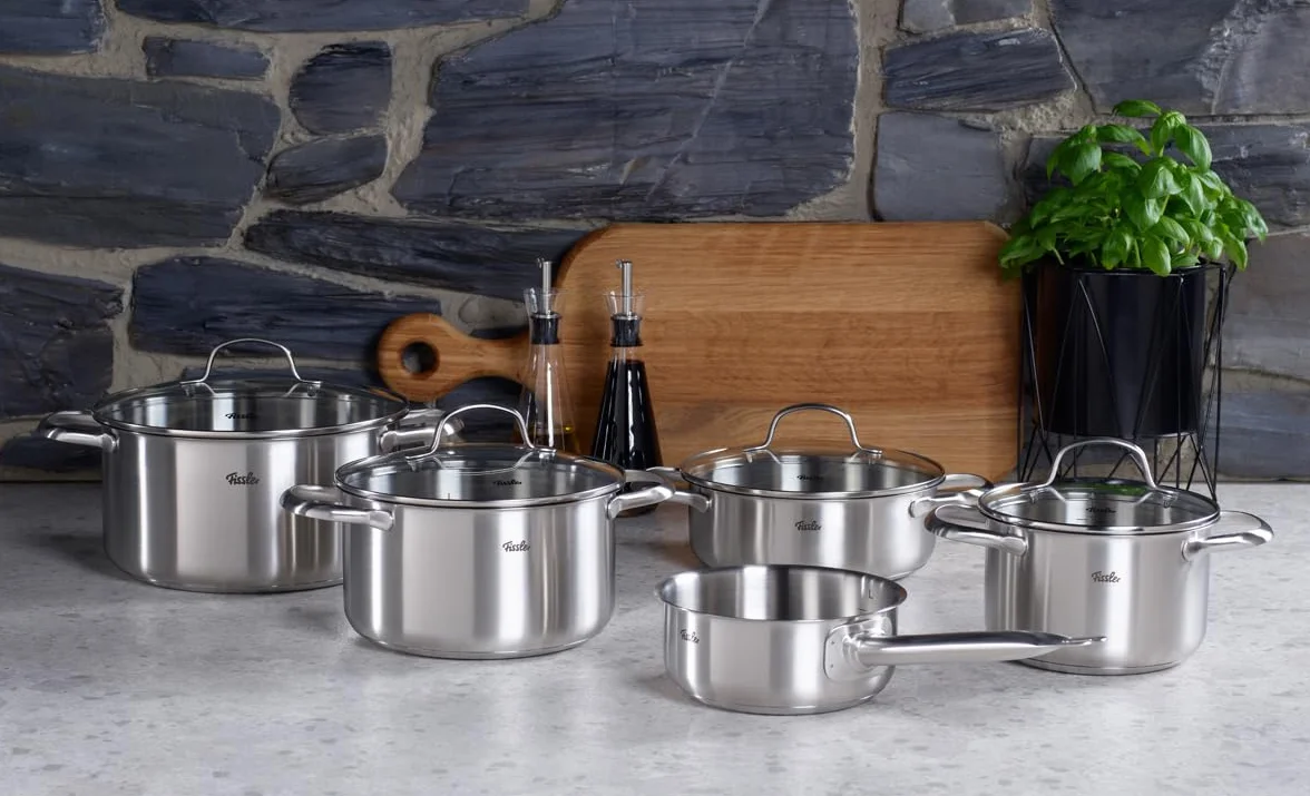 Fissler San Francisco Zestaw Garnków, Srebrny, 5 Częściowy