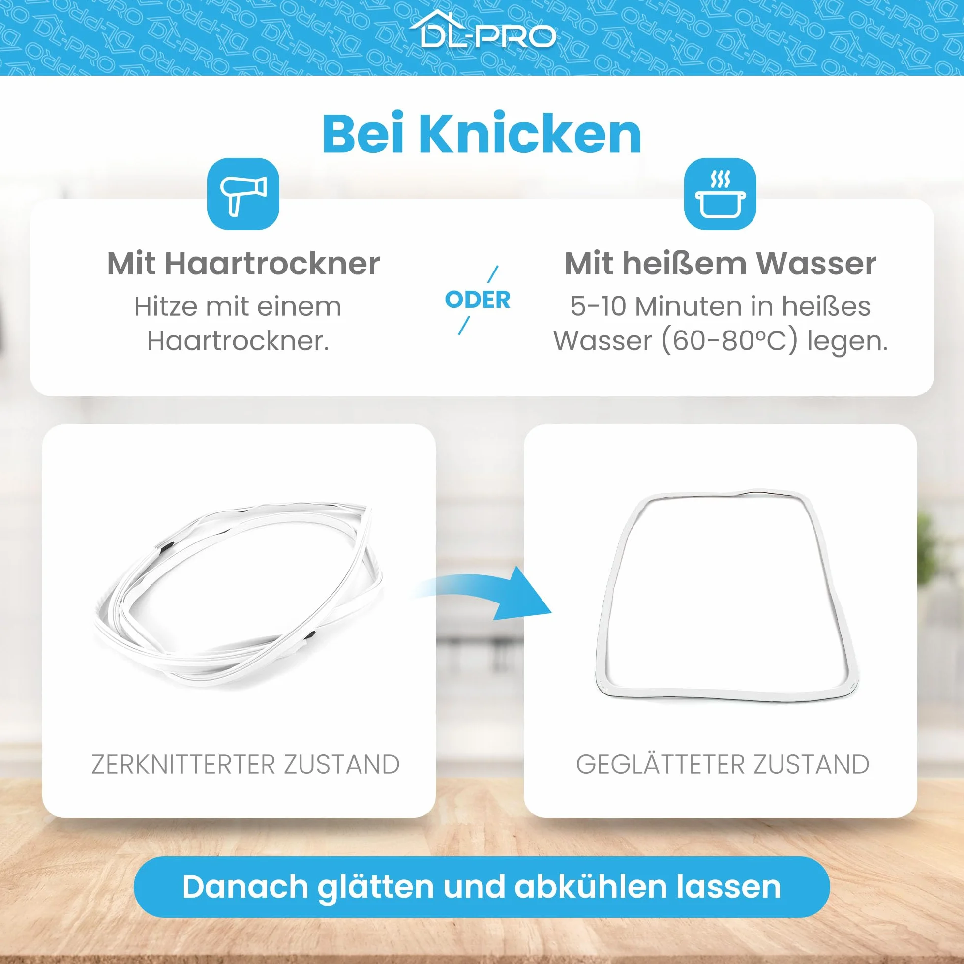 Uszczelka do lodówki 2 m uniwersalna drzwi PCW biała Siemens Liebherr Miele Bauknecht