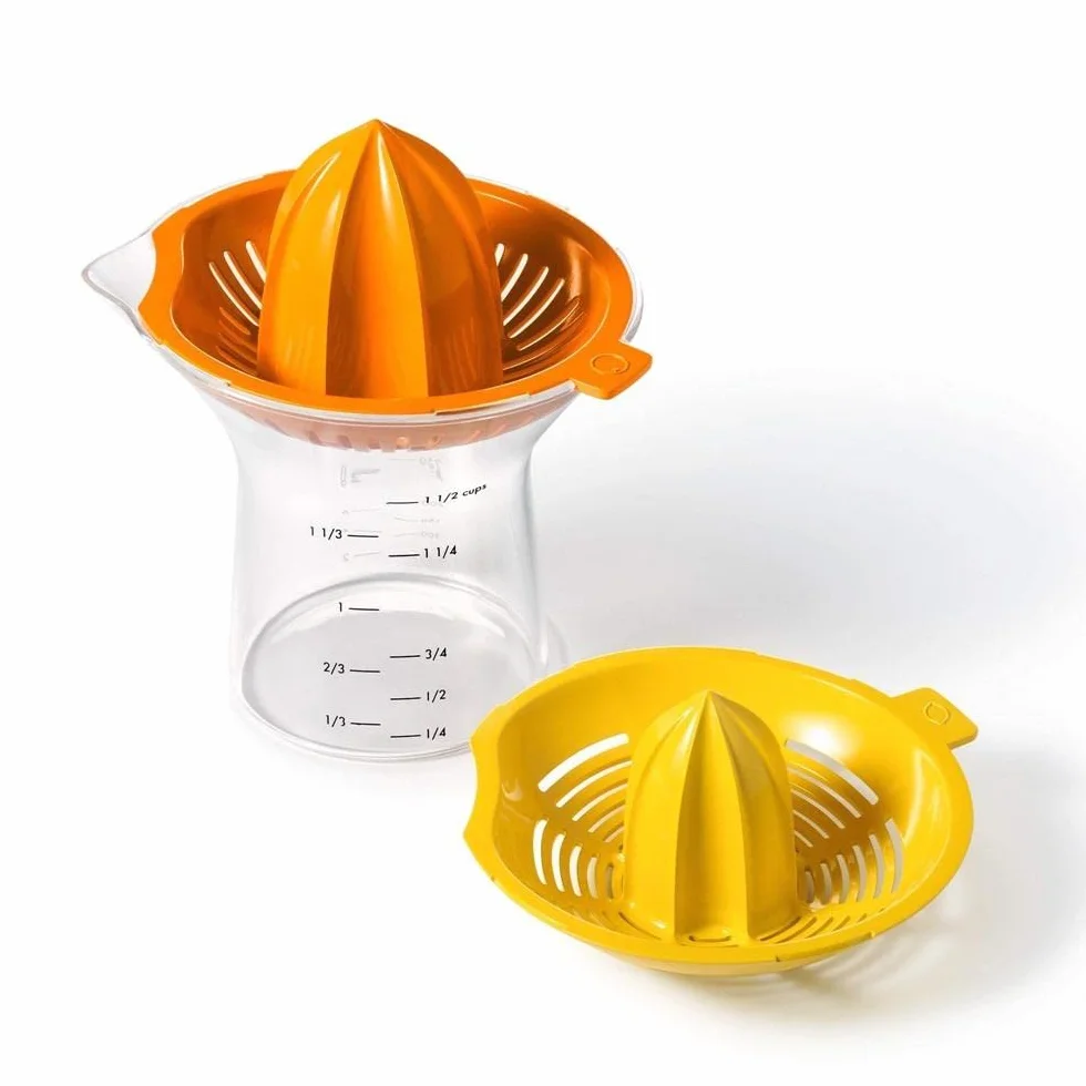 OXO Good Grips wyciskarka do cytrusów 2 w 1, pomarańczowa