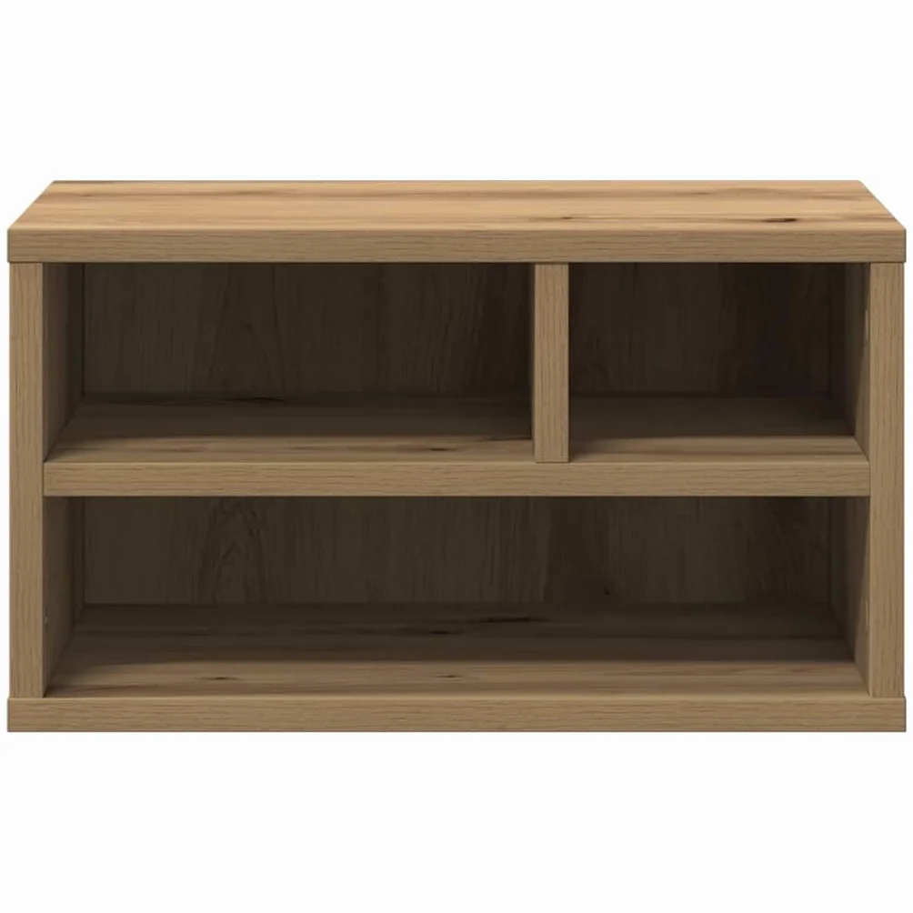 vidaXL Stojak na drukarkę Dąb rzemieślniczy 40 x 32 x 22,5 cm, Nowoczesny, prostokątny stojak na drukarkę, biurowy organizer, drewniany desktop, oszczędność miejsca