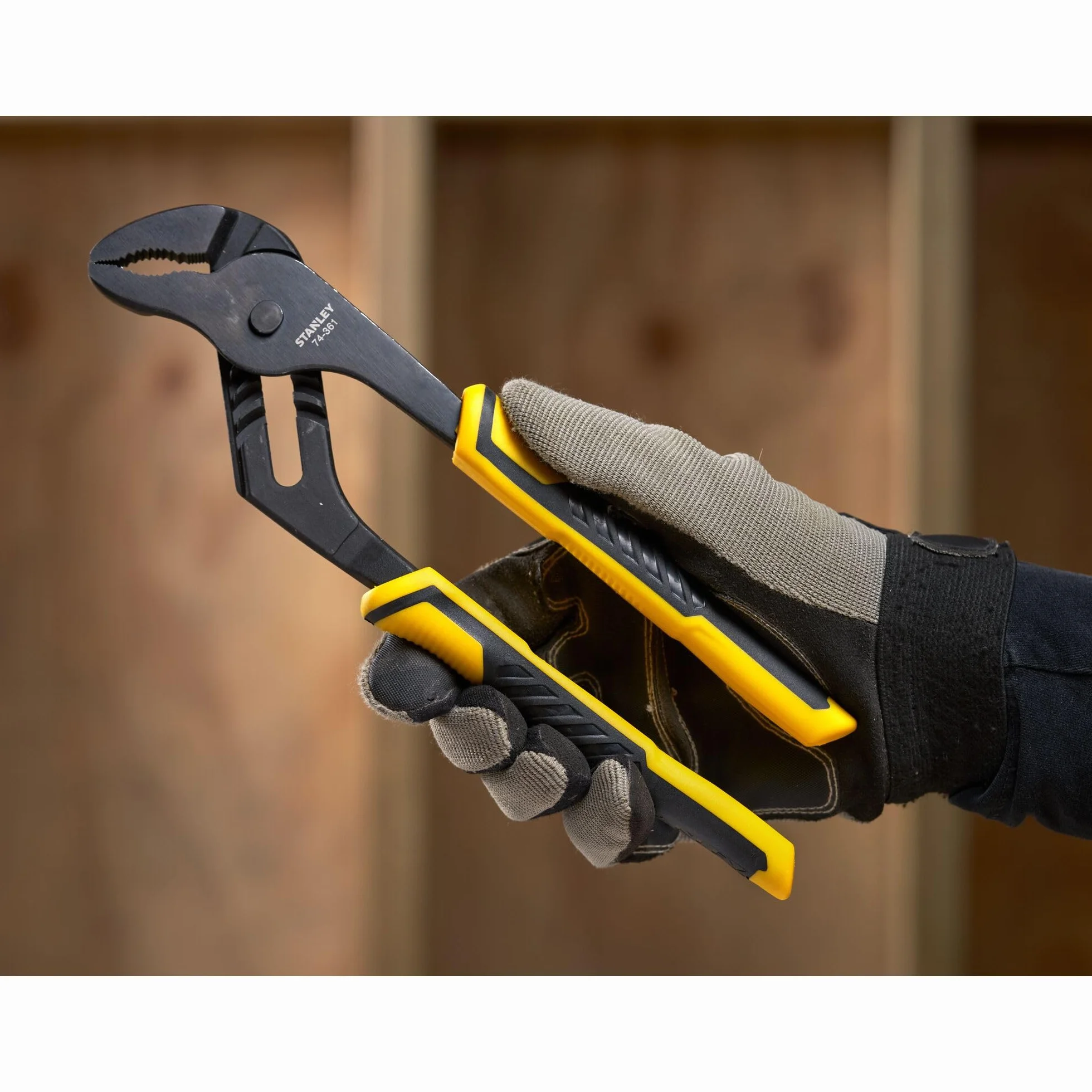 STANLEY Nowoczesny Szczypce control grip cremallera 250mm dla profesjonalistów i majsterkowiczów do codziennego użytku 250mm
