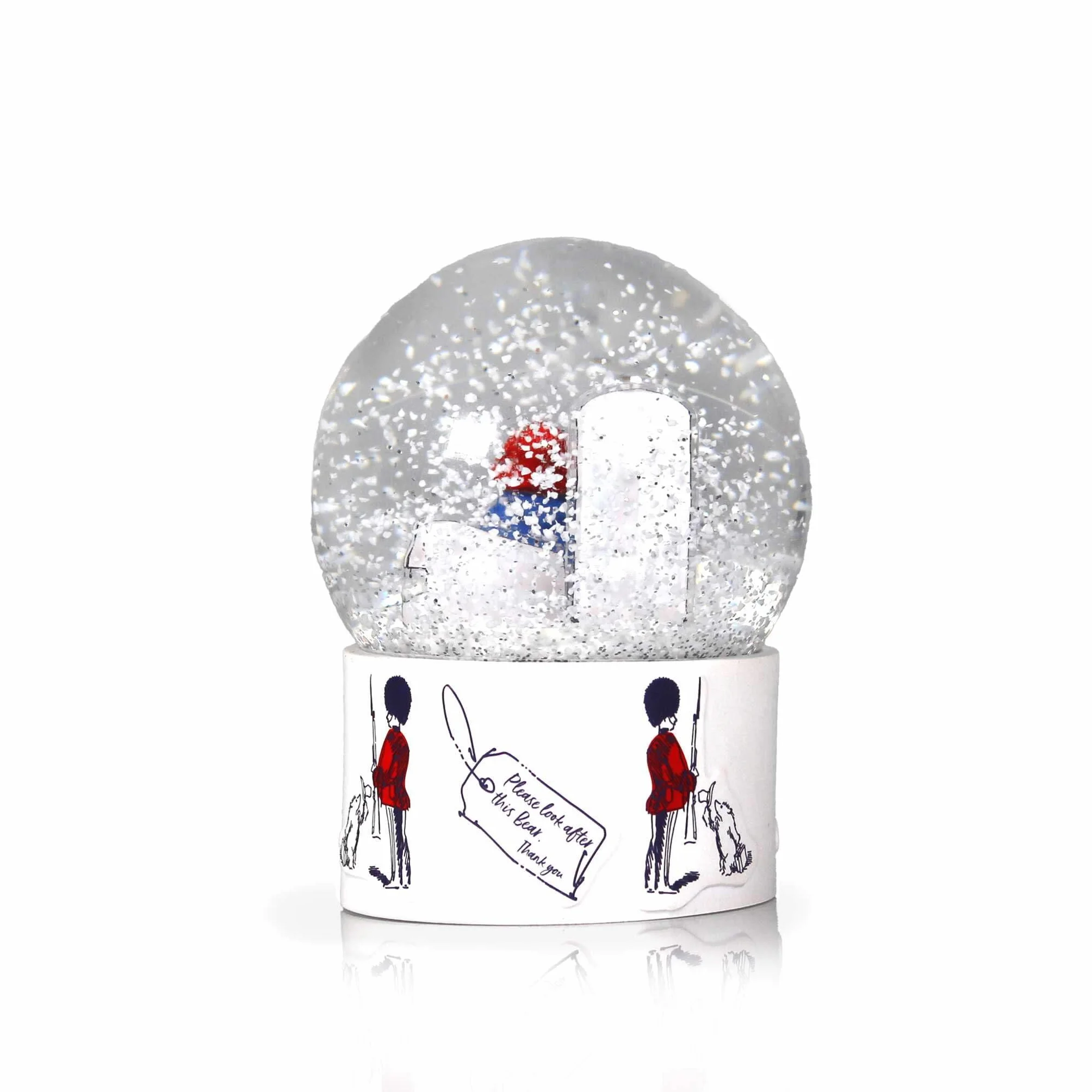 Half Moon Bay Paddington Bear Snow Globe