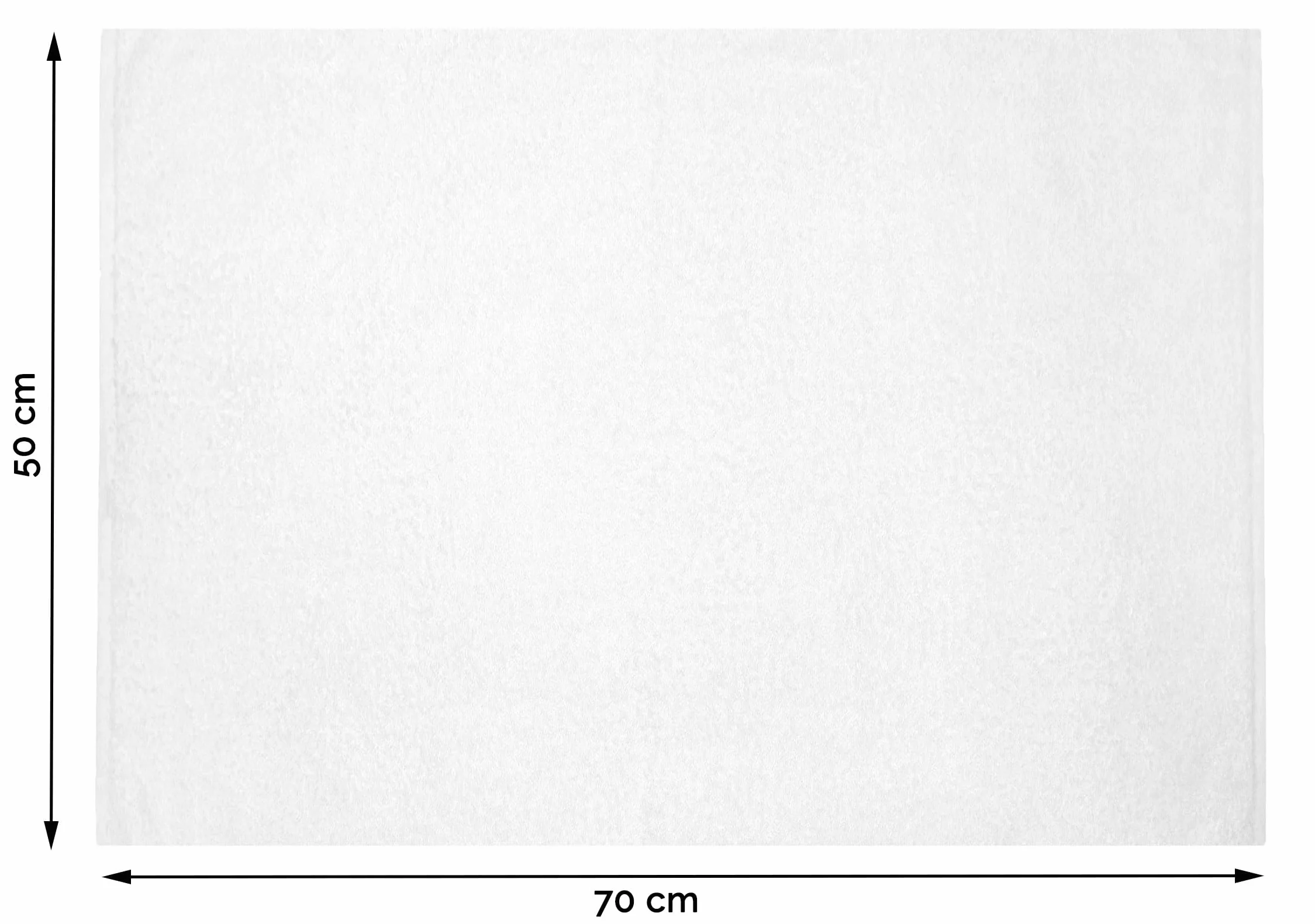 ZOLLNER Ręczniki Hotelowe 50x70 cm 650g Bawełniane 6 sztuk