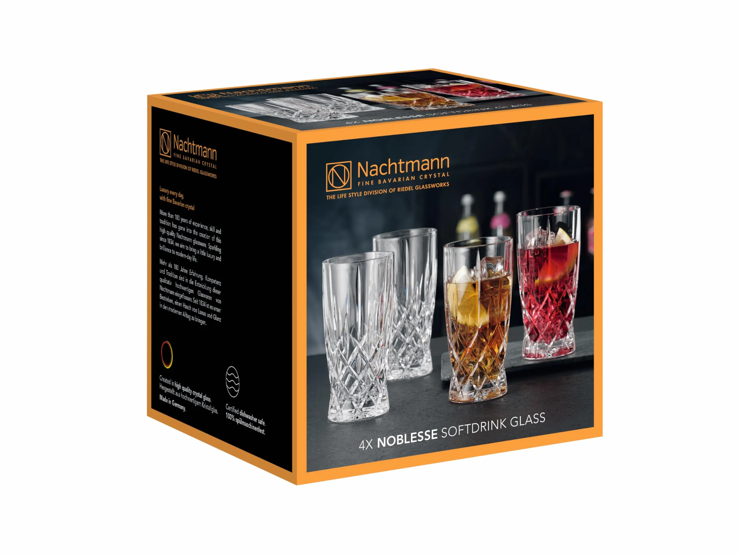 Nachtmann Nobles szklanki do napoju 350 ml zestaw 4 sztuk