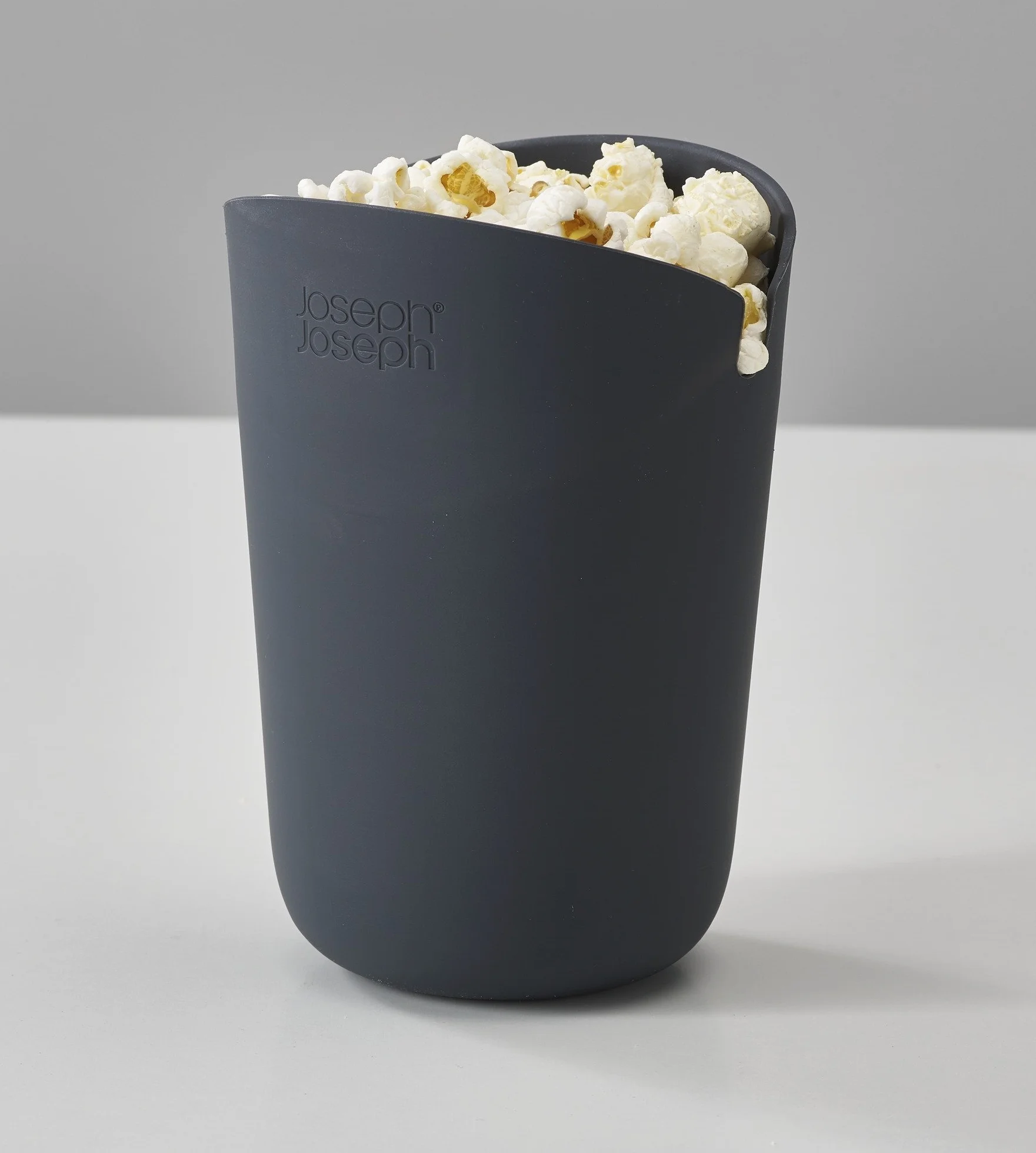 Joseph Joseph M-Cuisine przyrząd do robienia popcornu, zestaw 2 sztuk, pomarańczowy/szary