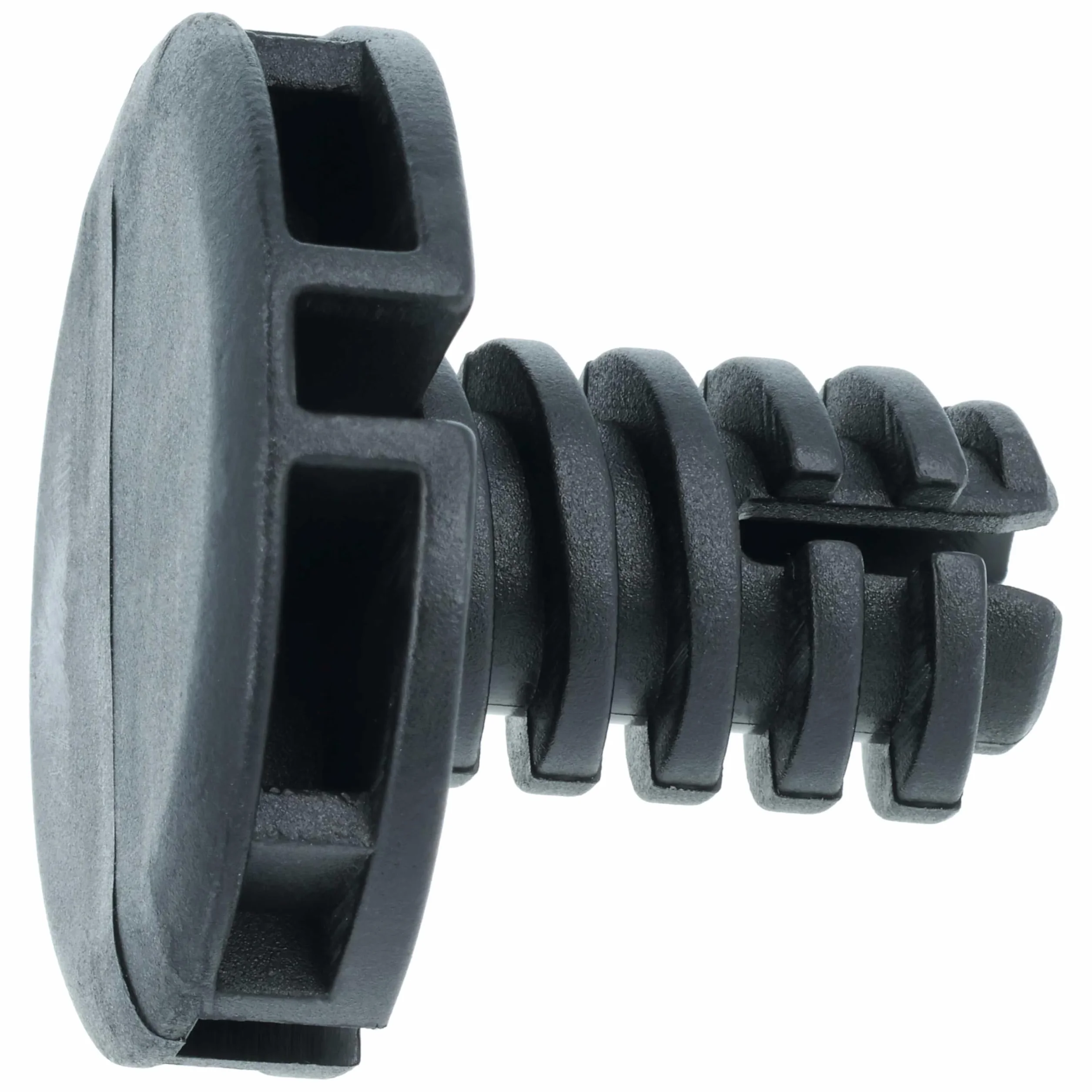 vhbw 4 x noga do poziomowania kompatybilna z suszarką AEG T8DE94EW, T8DE86AS, T8DE86CS, T8DE886CS, T8DE88595D, suszarka do włosów - nóżki 3,5 cm, czarna