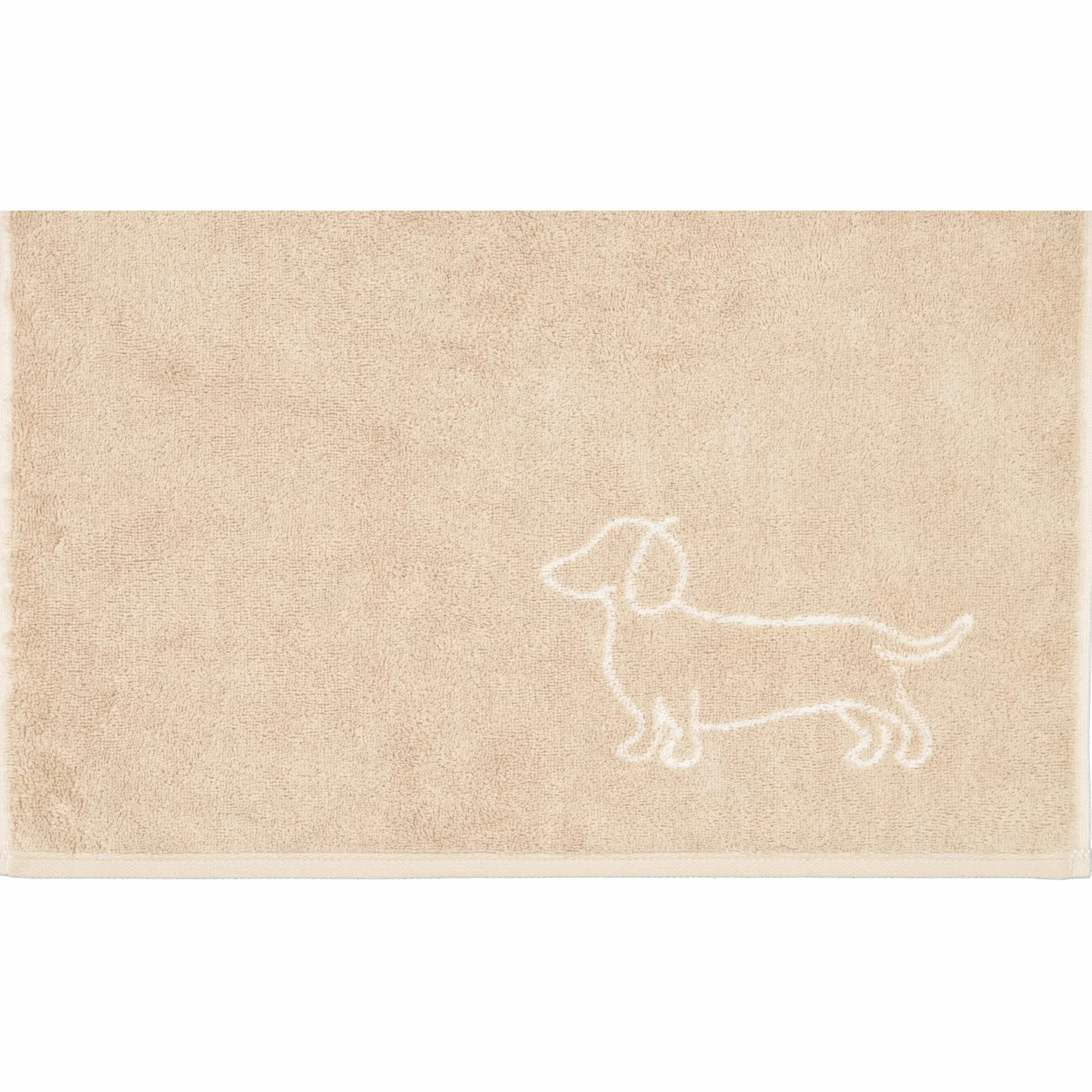 Cawö Home Ręczniki We Love Dogs Companion 6248 naturalny beż - 33 ręczniki 50 x 100 cm