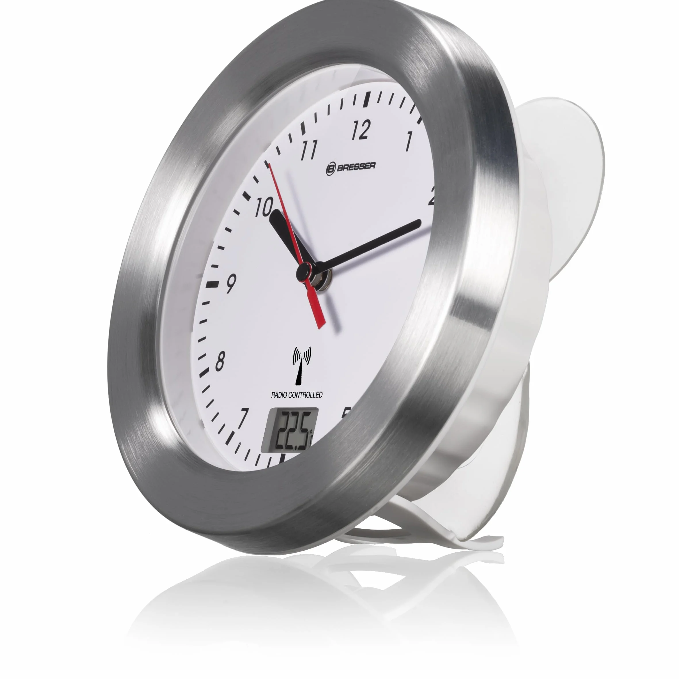 Bresser Mytime Bath Bad Zegarek, Szary/Bordowy, 17 cm