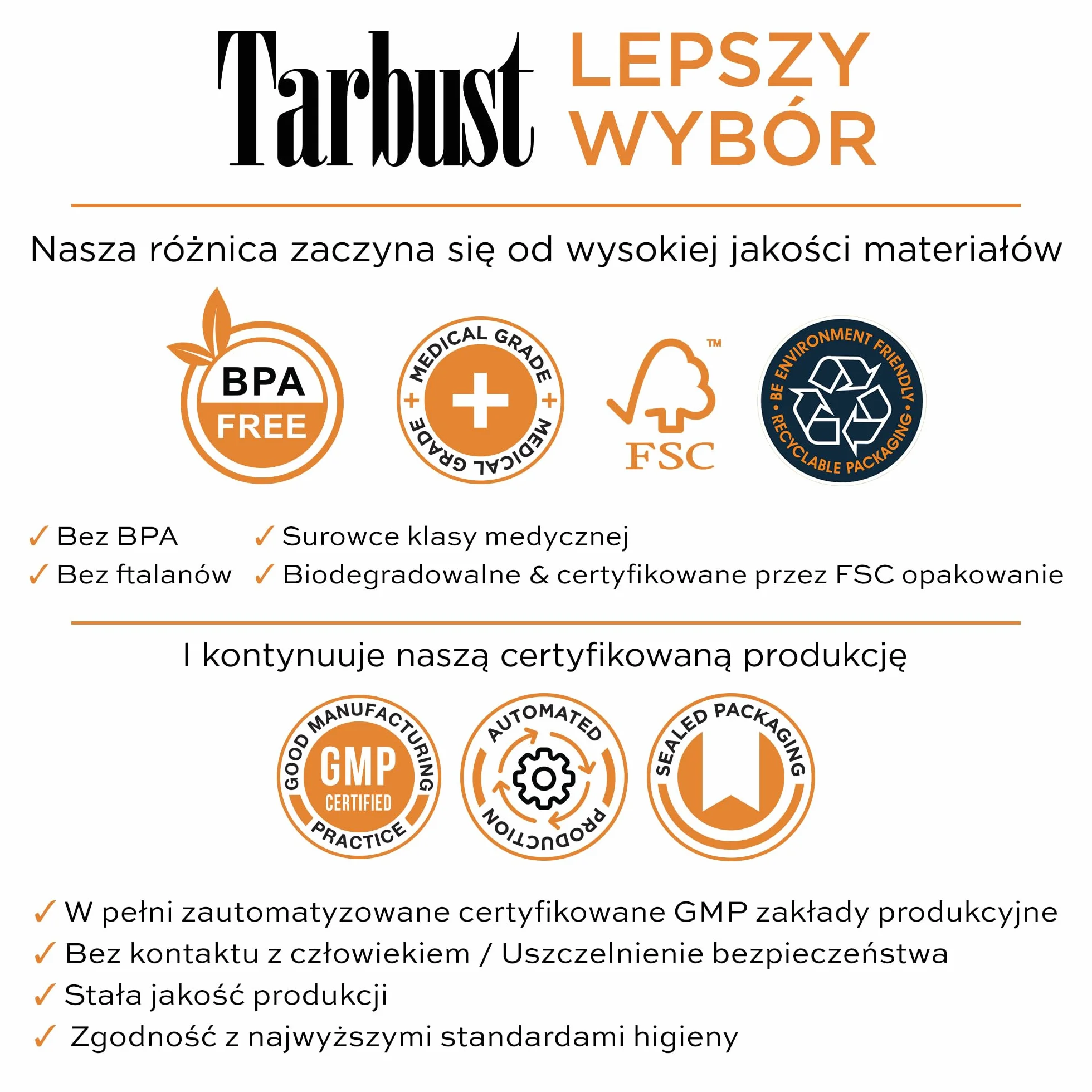 Tarbust 450 filtrów do papierosów, antysmolisty filtr 8 mm, plastikowy ustnik do standardowych papierosów
