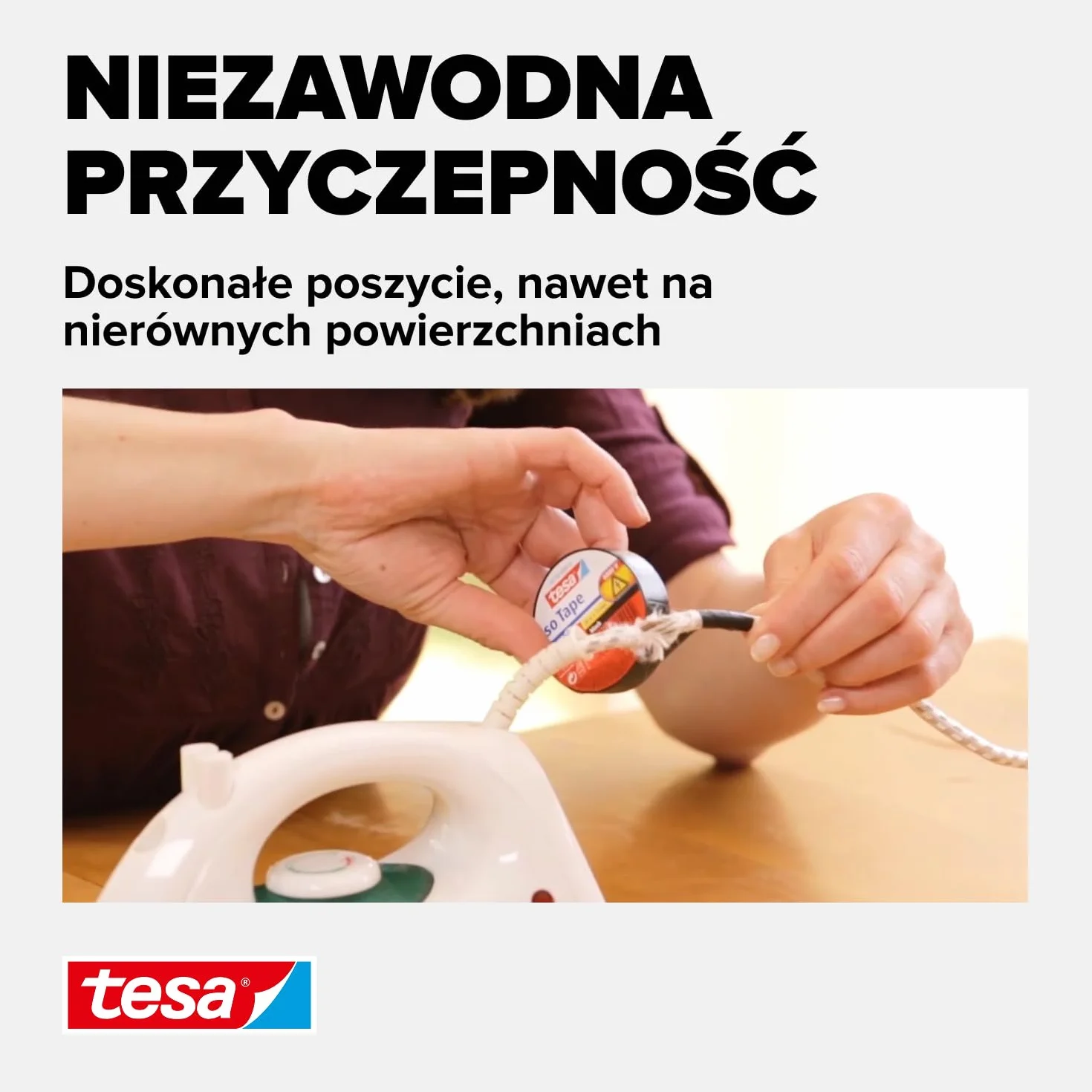 tesa® taśma izolacyjna – samoprzylepna taśma zabezpieczająca – odporna na wysoką temperaturę – do izolacji, napraw i wiązania kabli – 10x 10 m x 15 m, czarna