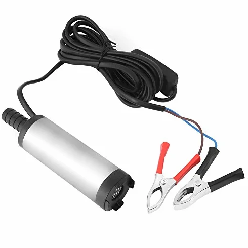 12V 3.8cm Pompa Głębinowa ze Stali Nierdzewnej Elektryczna do Oleju Napędowego - 8500r/m DC Woda Nafta